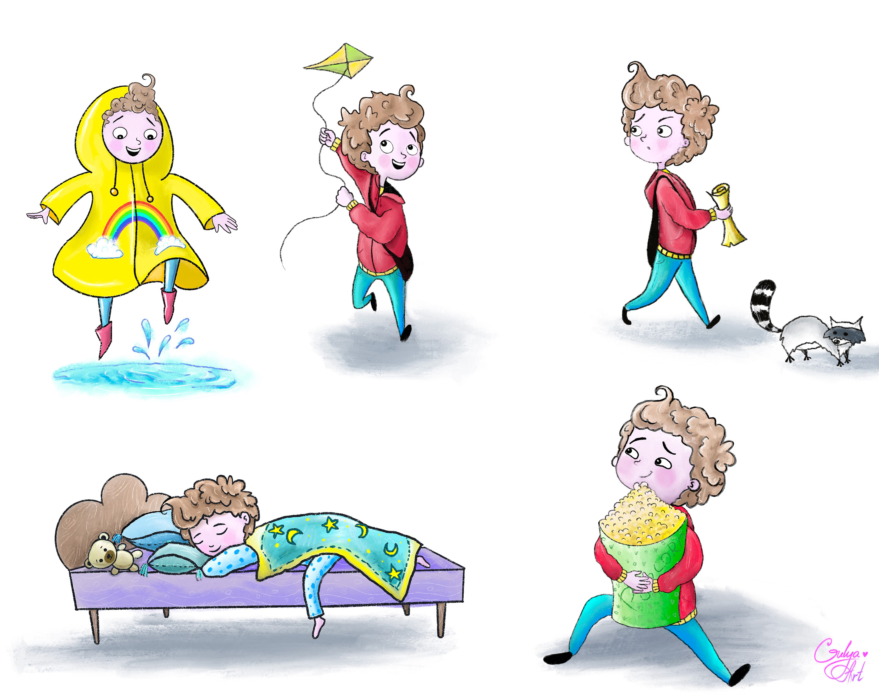 Character Design for children's illustrations — Изображение №5 — Иллюстрация на Dprofile