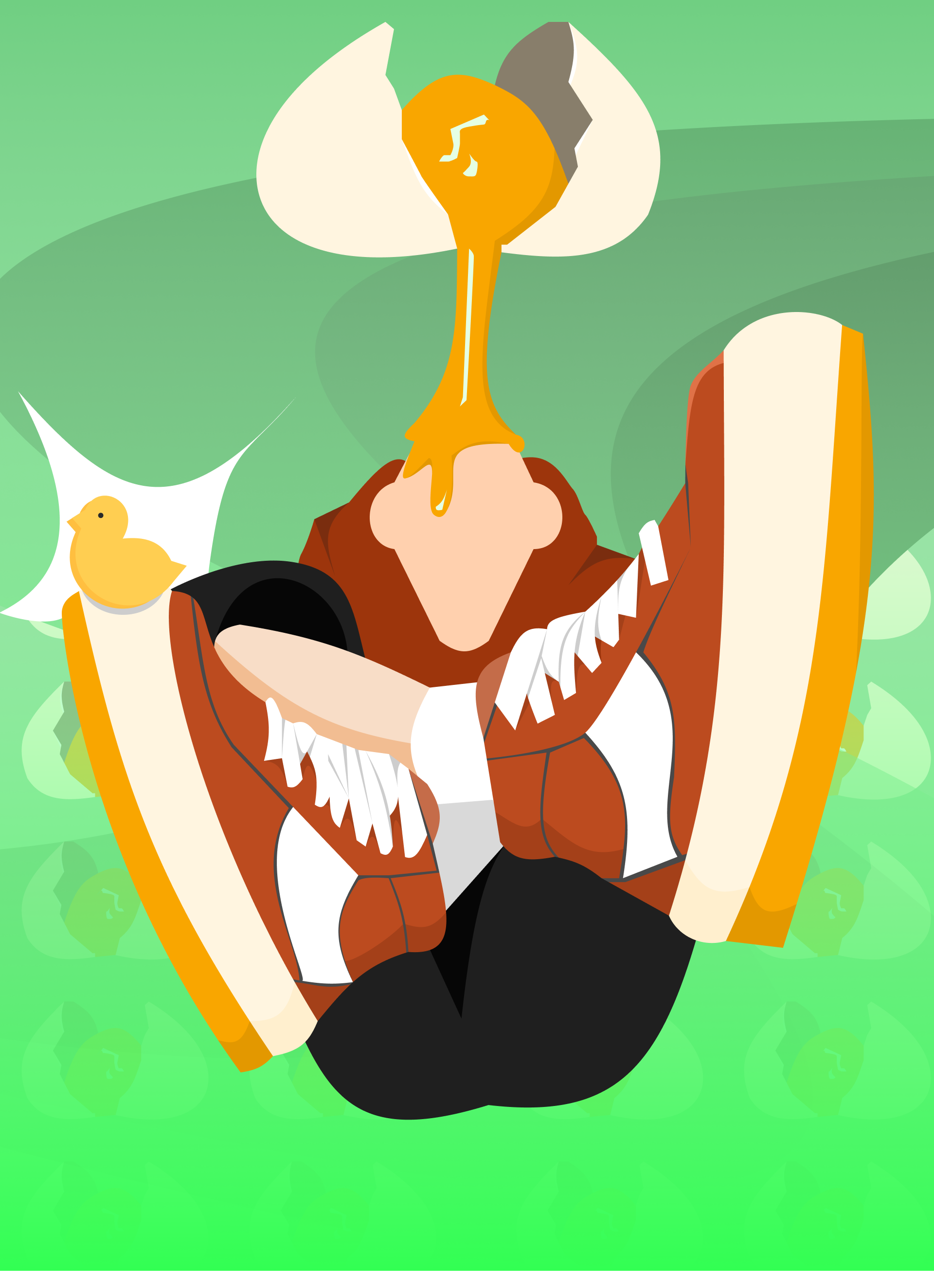 bird droppings — Изображение №2 — Иллюстрация, Графика на Dprofile