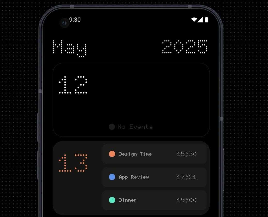 .Calendar на Dprofile