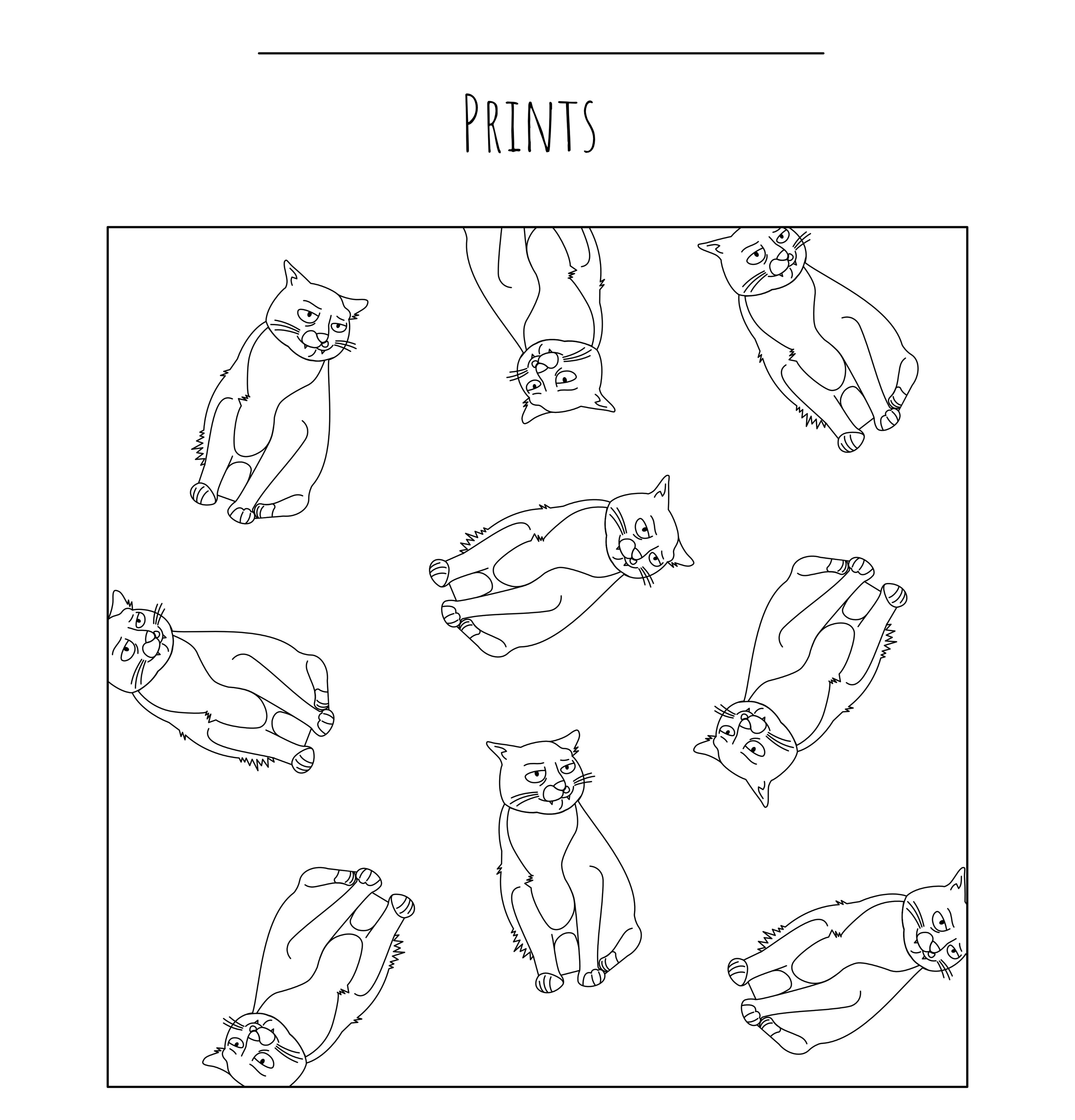 Кот на туалете — Изображение №2 — Иллюстрация на Dprofile