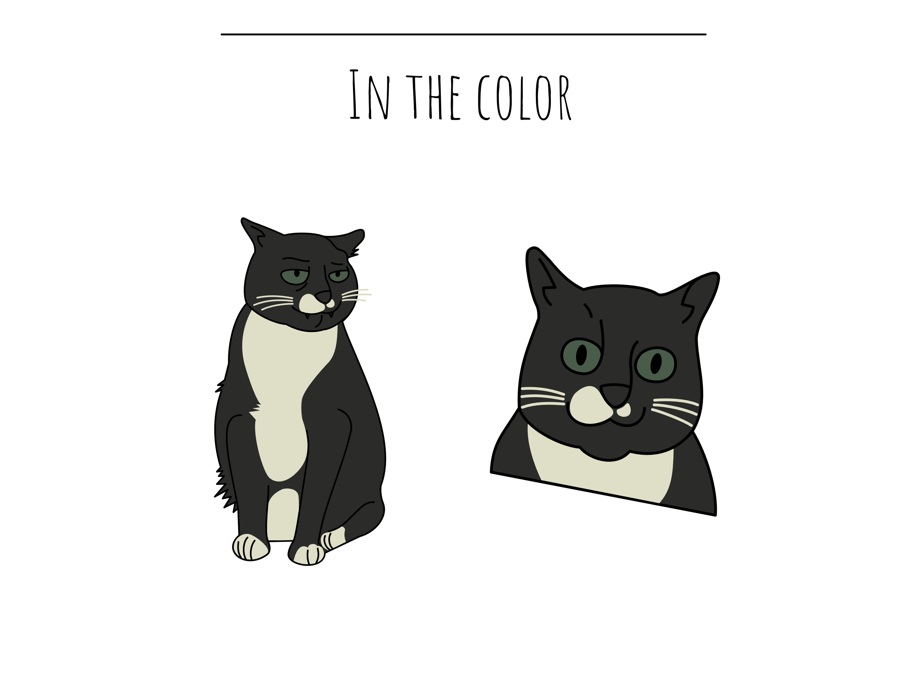 Кот на туалете — Изображение №5 — Иллюстрация на Dprofile