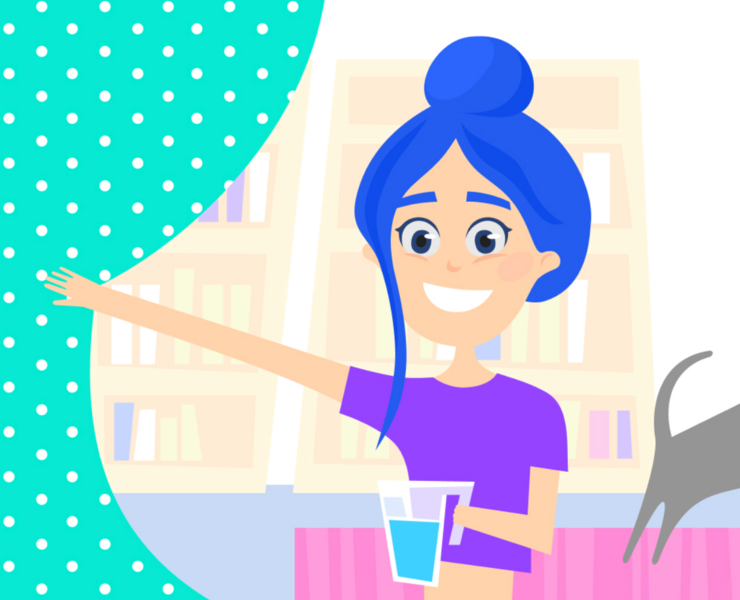 Цветочная история — Иллюстрация на Dprofile