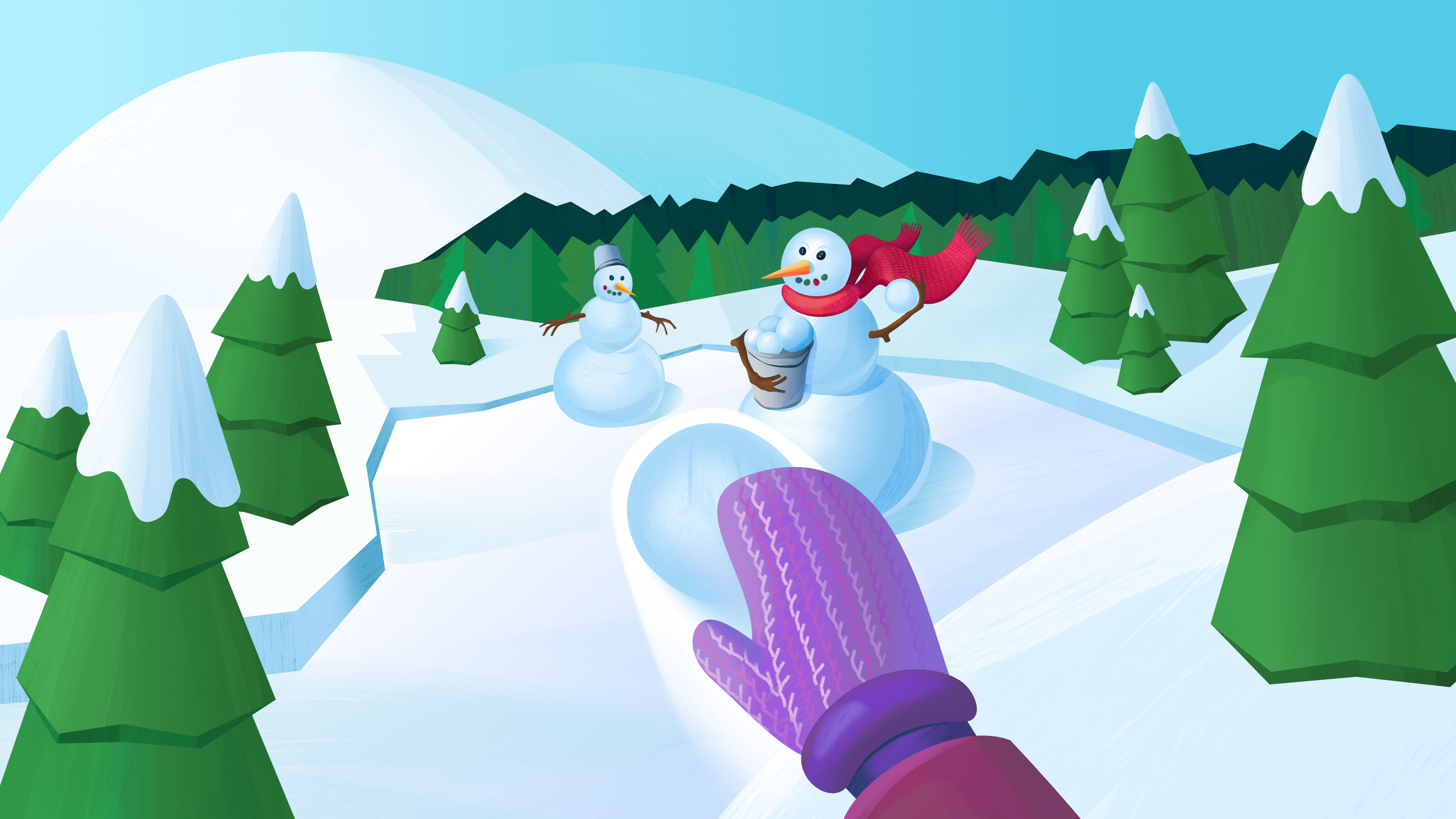 Концепт главного экрана для игры — Изображение №1 — Иллюстрация на Dprofile