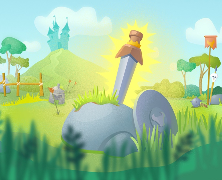 Магический меч на Dprofile