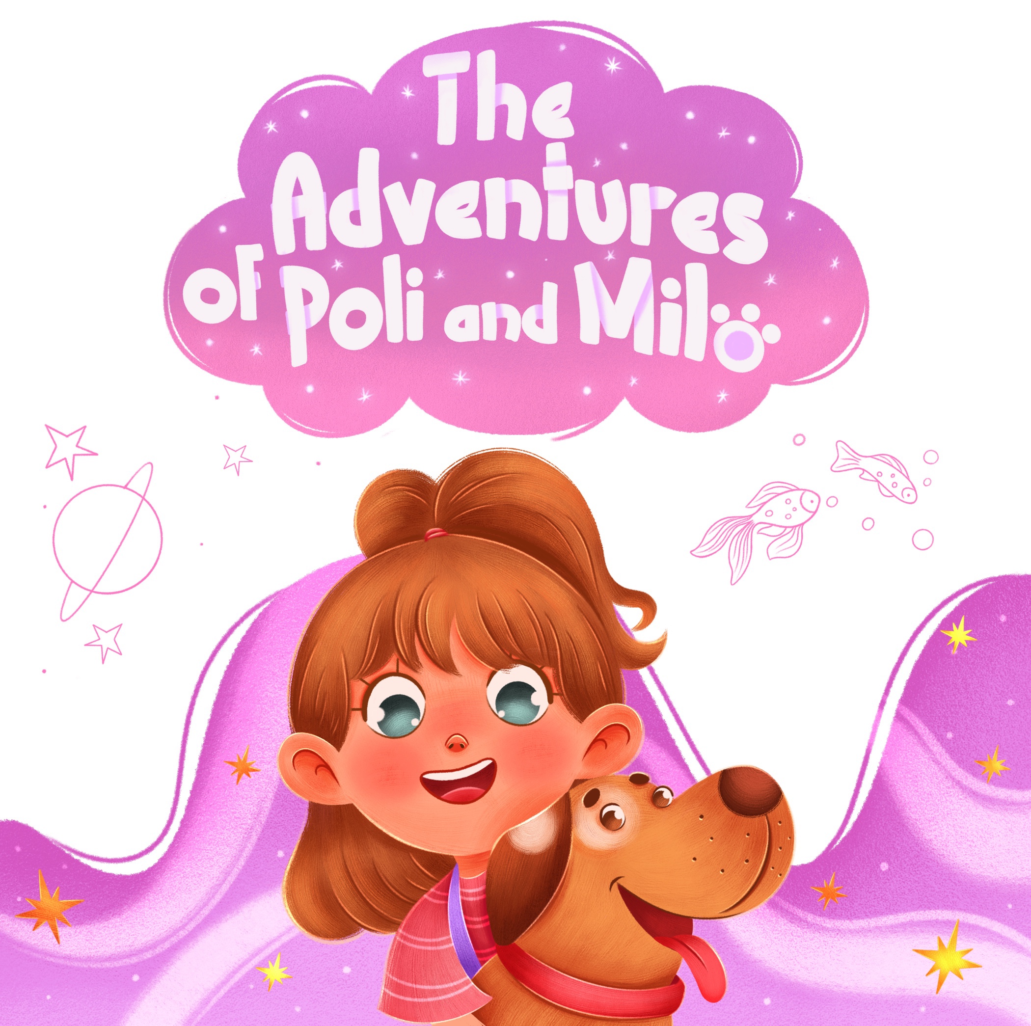 "The Adventures of Poli and Milo" Детская книга — Изображение №1 — Иллюстрация на Dprofile
