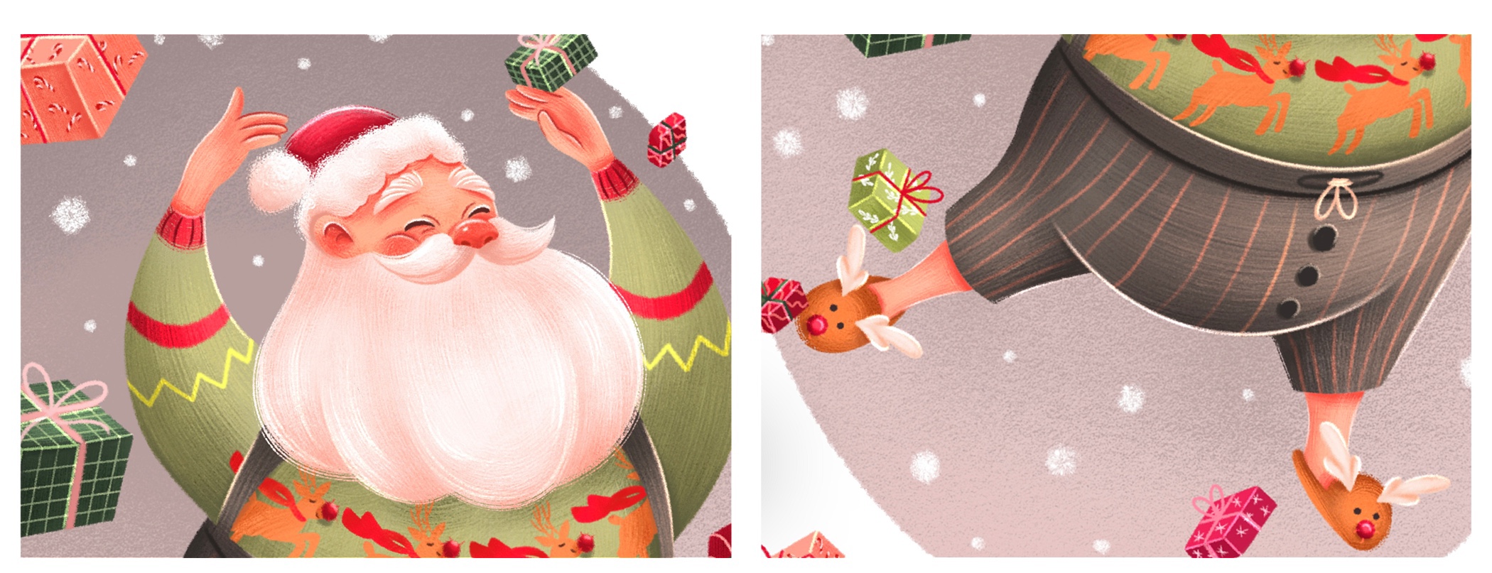 Christmas Cards. Illustrations — Изображение №7 — Иллюстрация на Dprofile