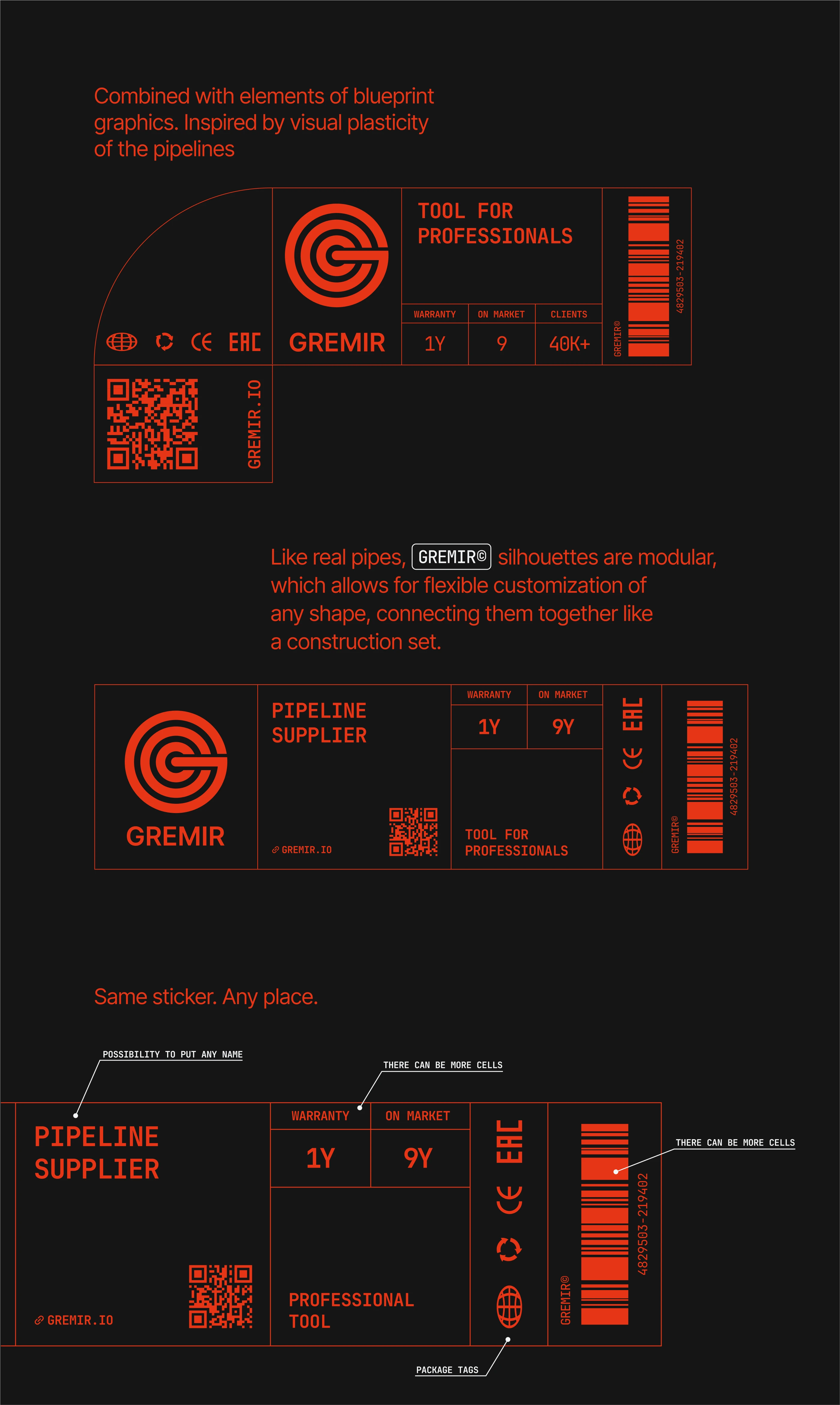 Gremir. B2B Branding — Изображение №5 — Интерфейсы, Брендинг на Dprofile