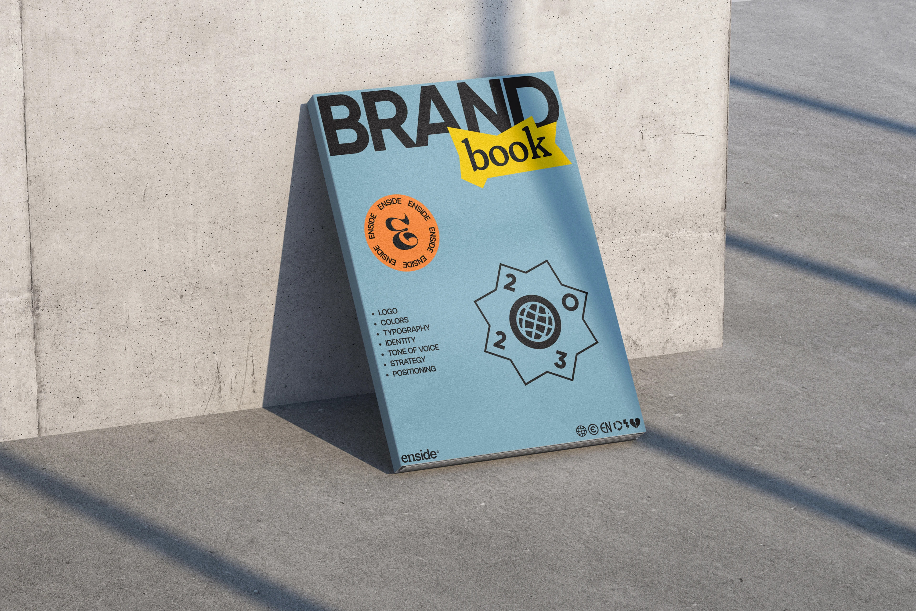 Enside. Identity for Design Studio from England — Изображение №4 — Интерфейсы, Брендинг на Dprofile