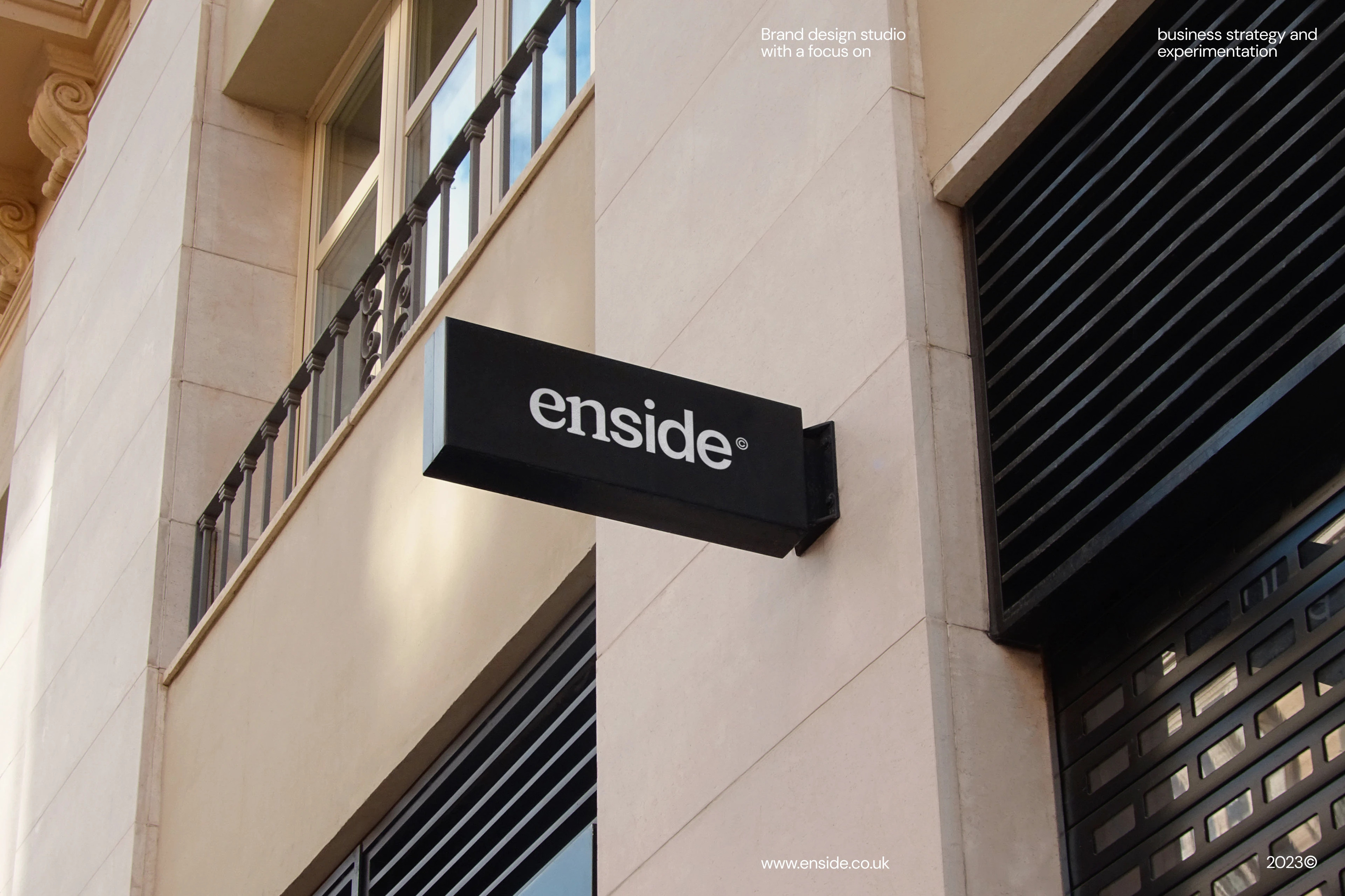 Enside. Identity for Design Studio from England — Изображение №1 — Интерфейсы, Брендинг на Dprofile