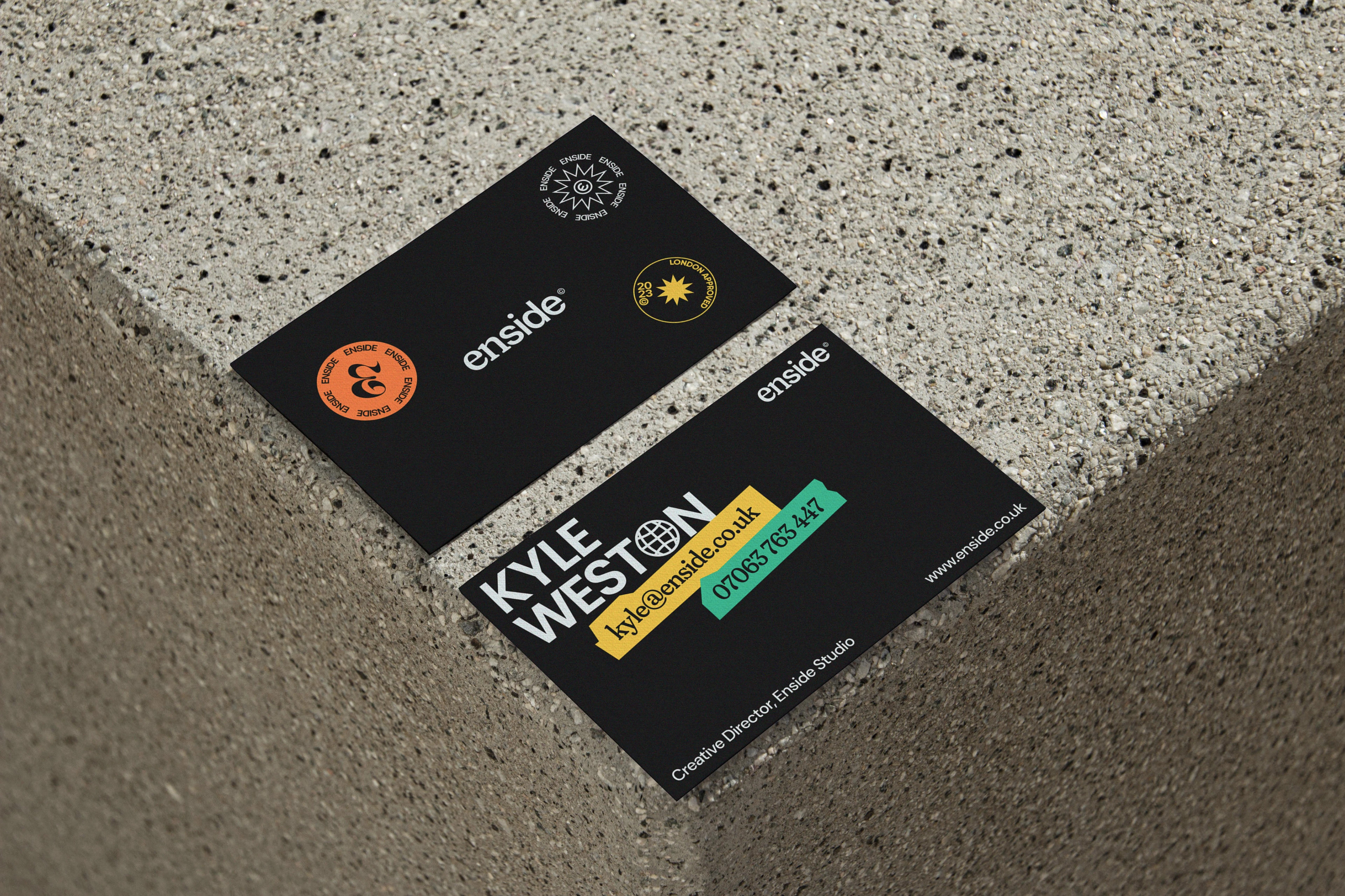 Enside. Identity for Design Studio from England — Изображение №5 — Интерфейсы, Брендинг на Dprofile
