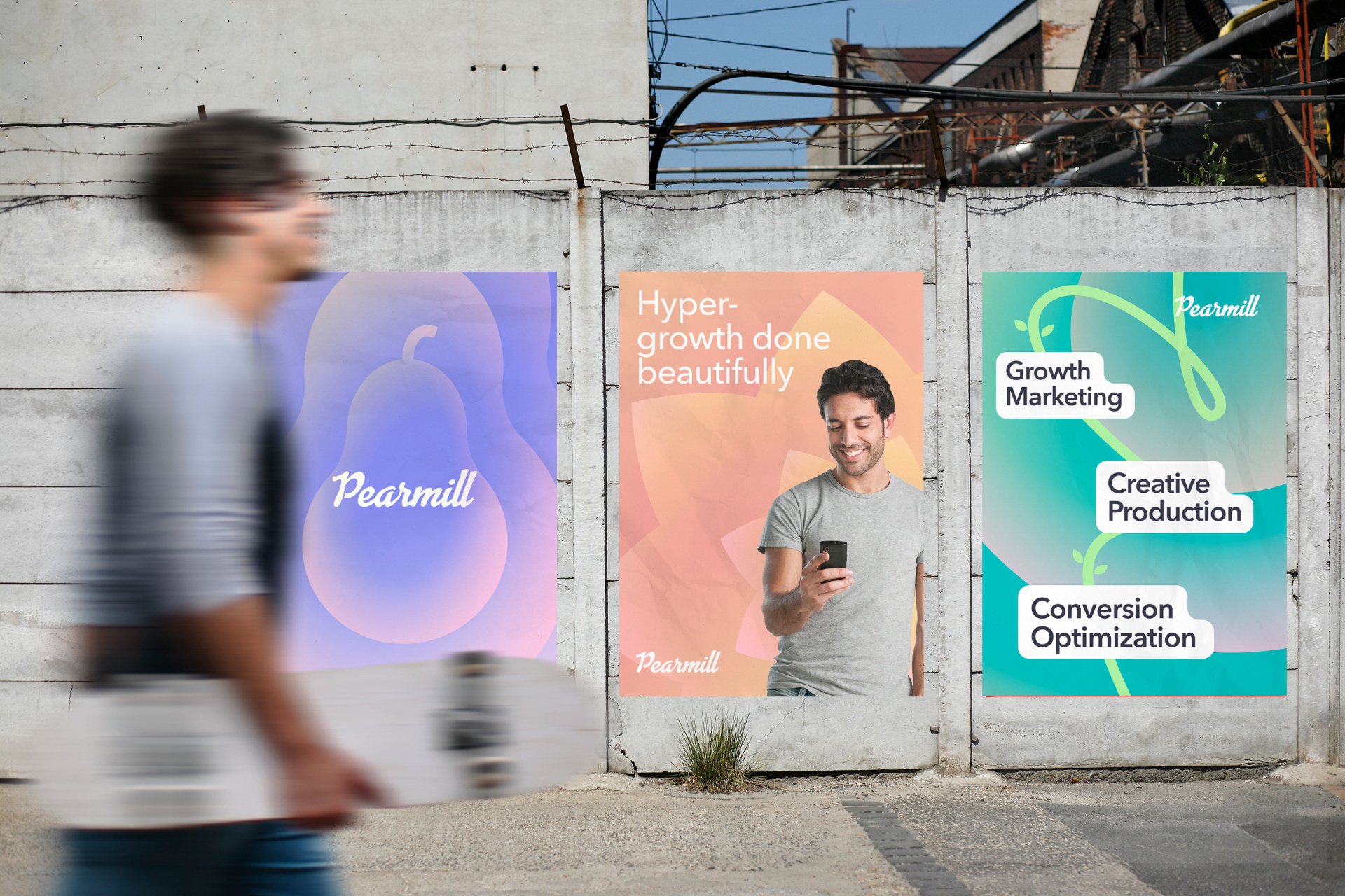 Pearmill Inc. Visual Identity — Изображение №3 — Интерфейсы, Брендинг на Dprofile