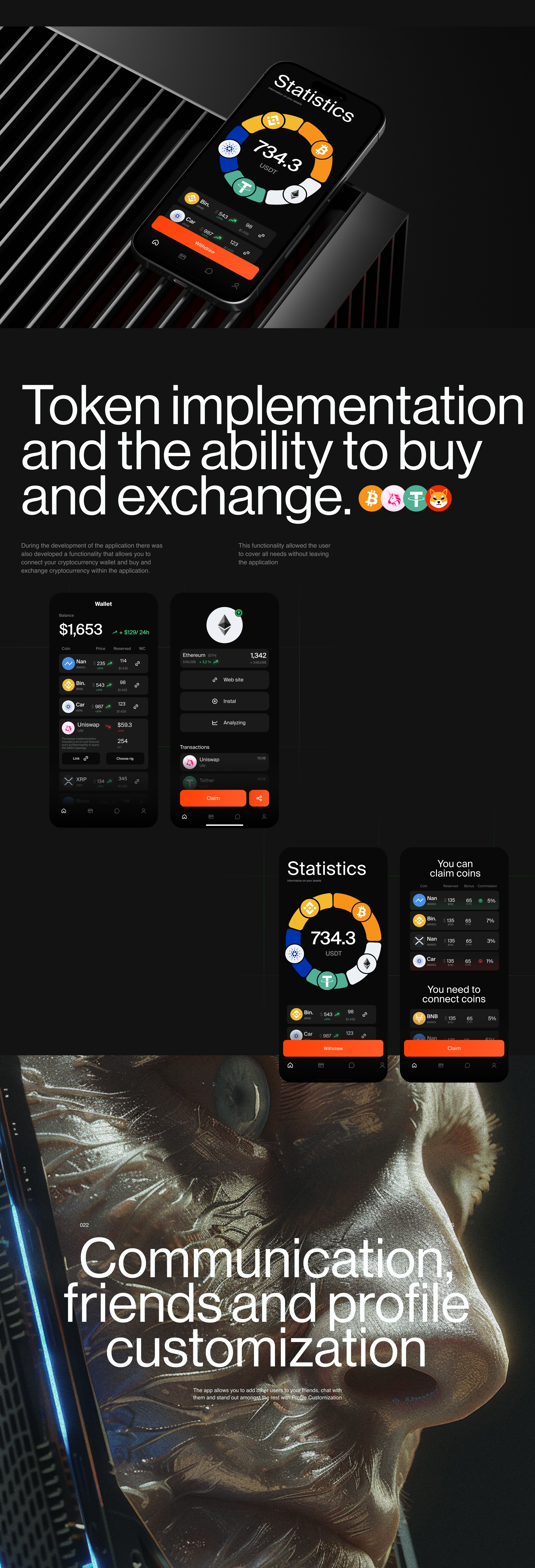 Liqad | App design — Изображение №4 — Интерфейсы на Dprofile