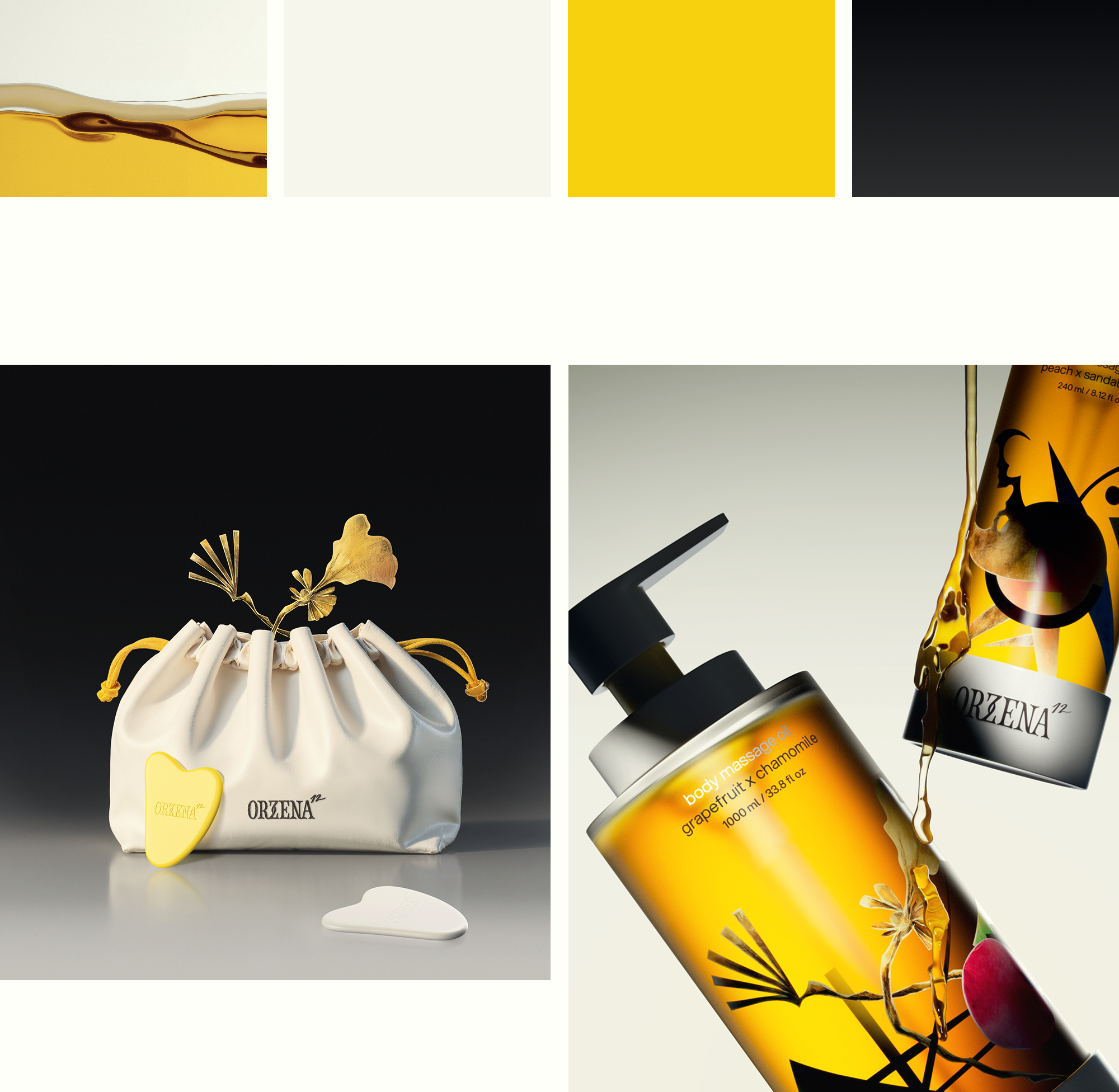 ORZENA12 / Cosmetic branding & packaging — Изображение №5 — Брендинг, 3D на Dprofile
