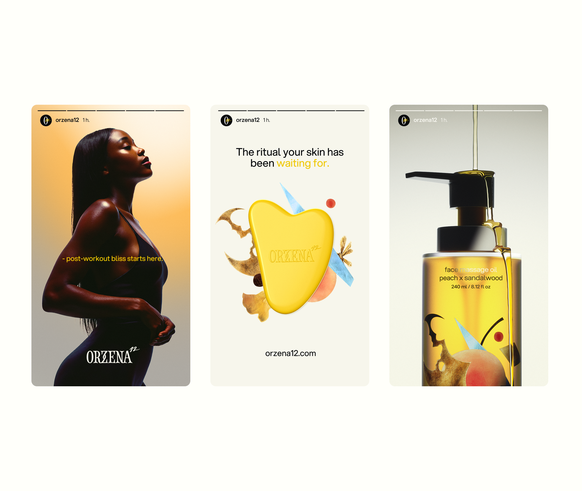 ORZENA12 / Cosmetic branding & packaging — Изображение №9 — Брендинг, 3D на Dprofile