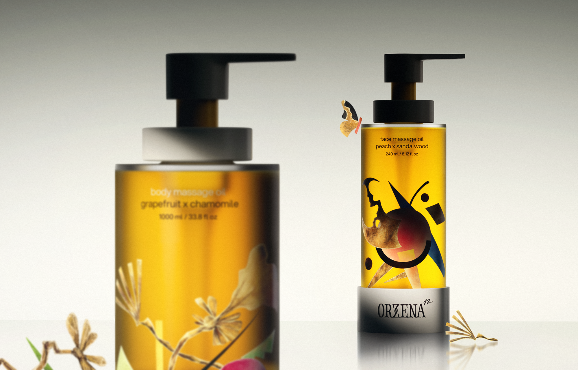 ORZENA12 / Cosmetic branding & packaging — Изображение №1 — Брендинг, 3D на Dprofile