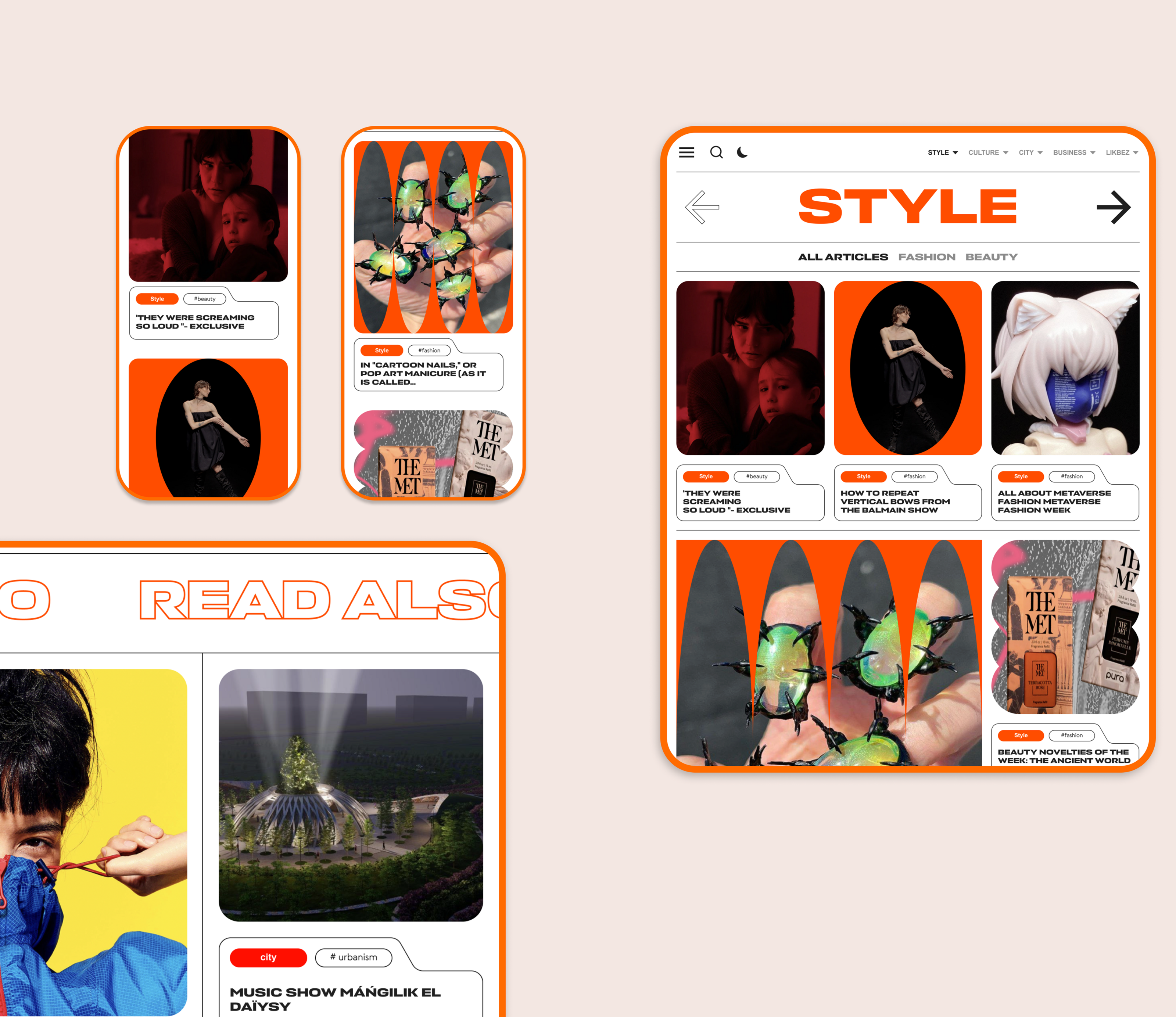 98MAG (platform) — Изображение №3 — Интерфейсы, Брендинг на Dprofile