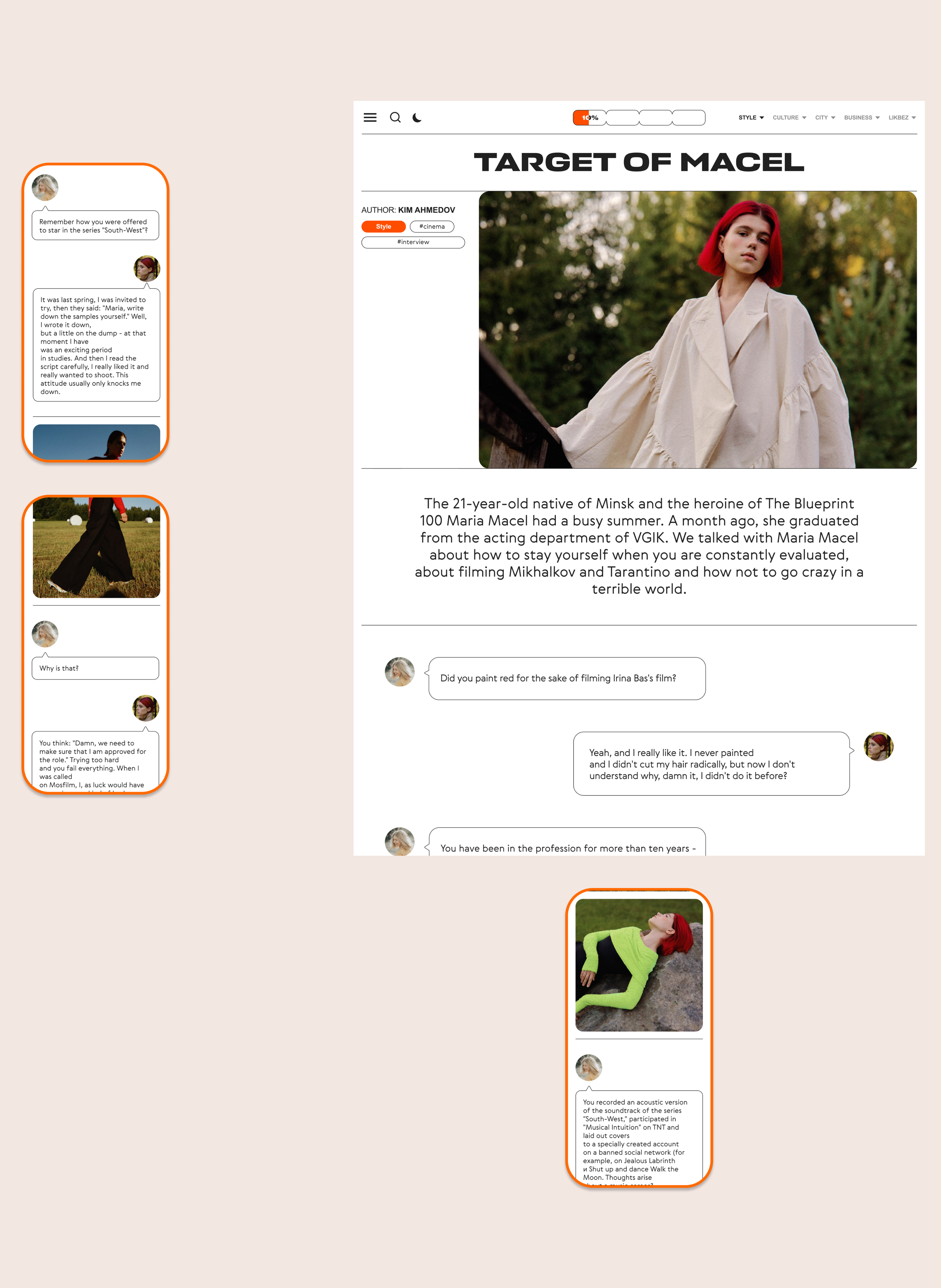 98MAG (platform) — Изображение №10 — Интерфейсы, Брендинг на Dprofile
