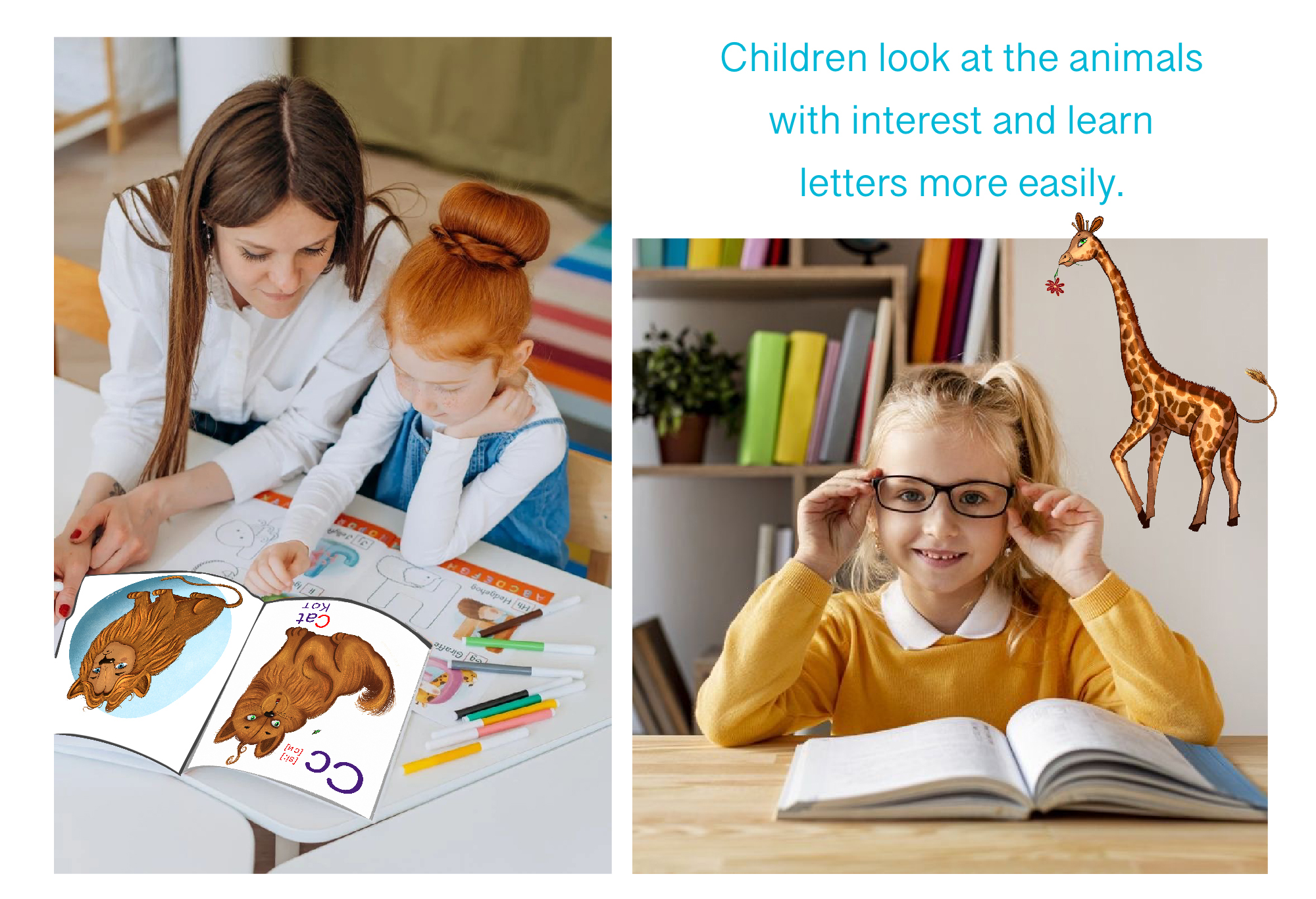Alphabet with animals for children — Изображение №21 — Брендинг, Иллюстрация на Dprofile