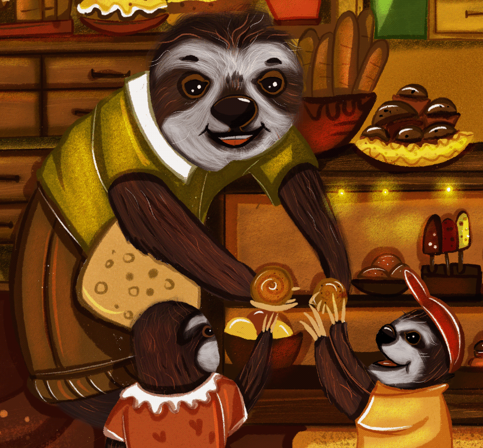 Characters for books about autumn — Изображение №14 — Иллюстрация на Dprofile