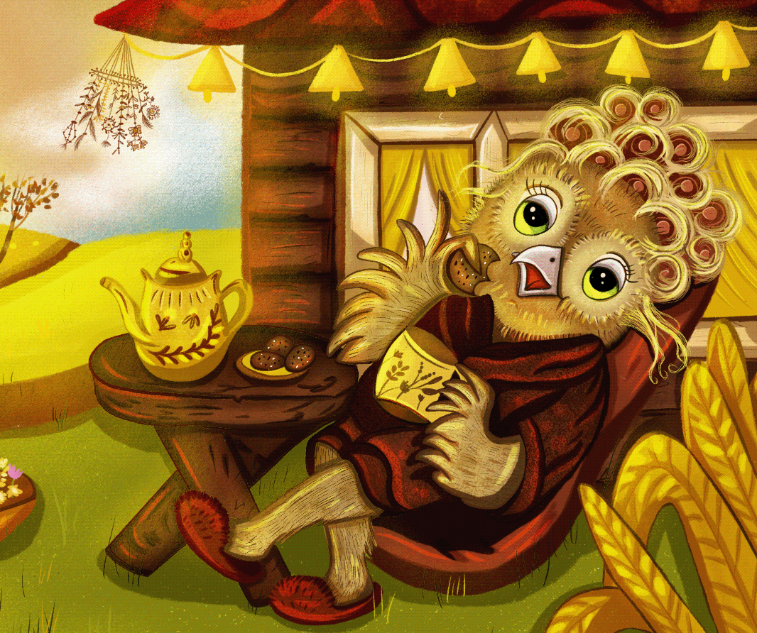 Characters for books about autumn — Изображение №4 — Иллюстрация на Dprofile