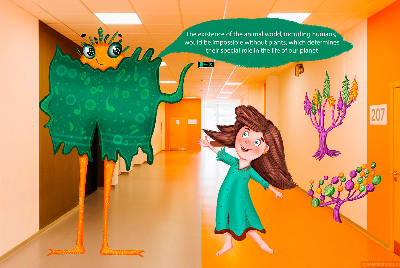 School for children "I can do anything" — Изображение №7 — Иллюстрация на Dprofile