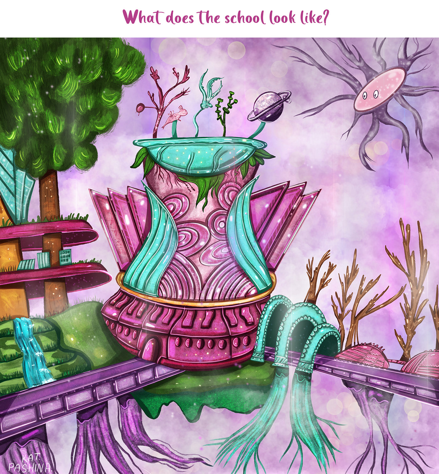 School for children "I can do anything" — Изображение №3 — Иллюстрация на Dprofile