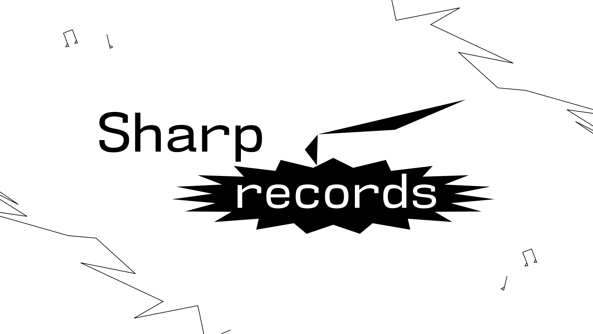 Sharp Records | Магазин винила — Изображение №1 — Брендинг на Dprofile