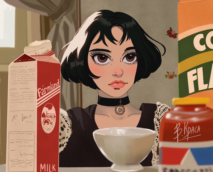 Иллюстрация для соцсетей — Иллюстрация на Dprofile