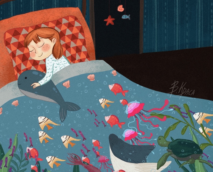 Сны. Книжная иллюстрация. — Брендинг, Иллюстрация на Dprofile