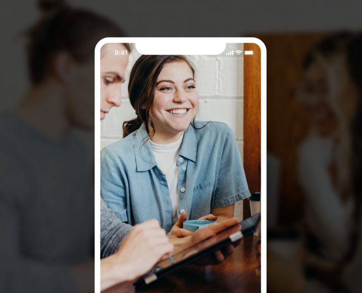 Communication app design — Интерфейсы на Dprofile