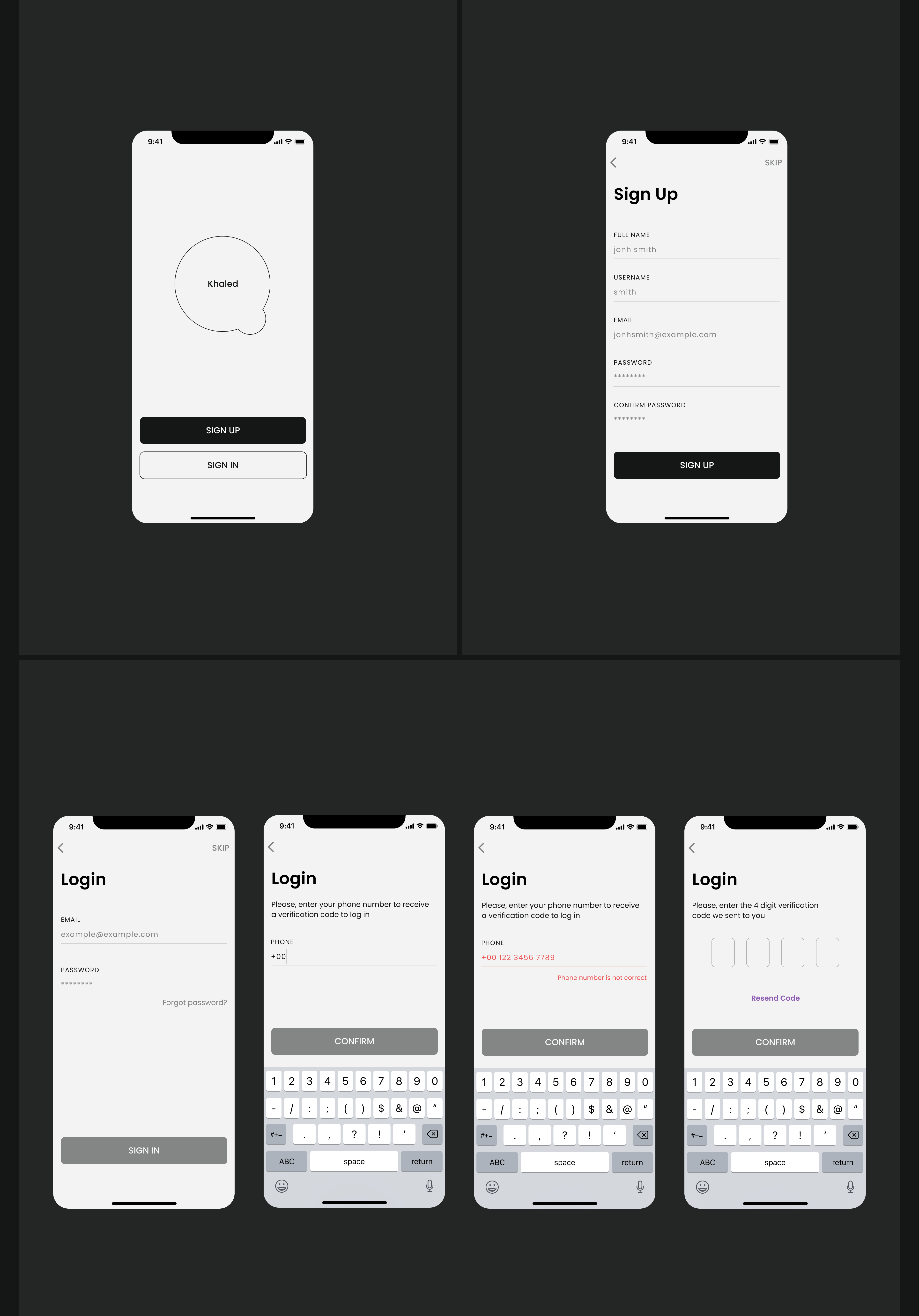Communication app design — Изображение №6 — Интерфейсы на Dprofile