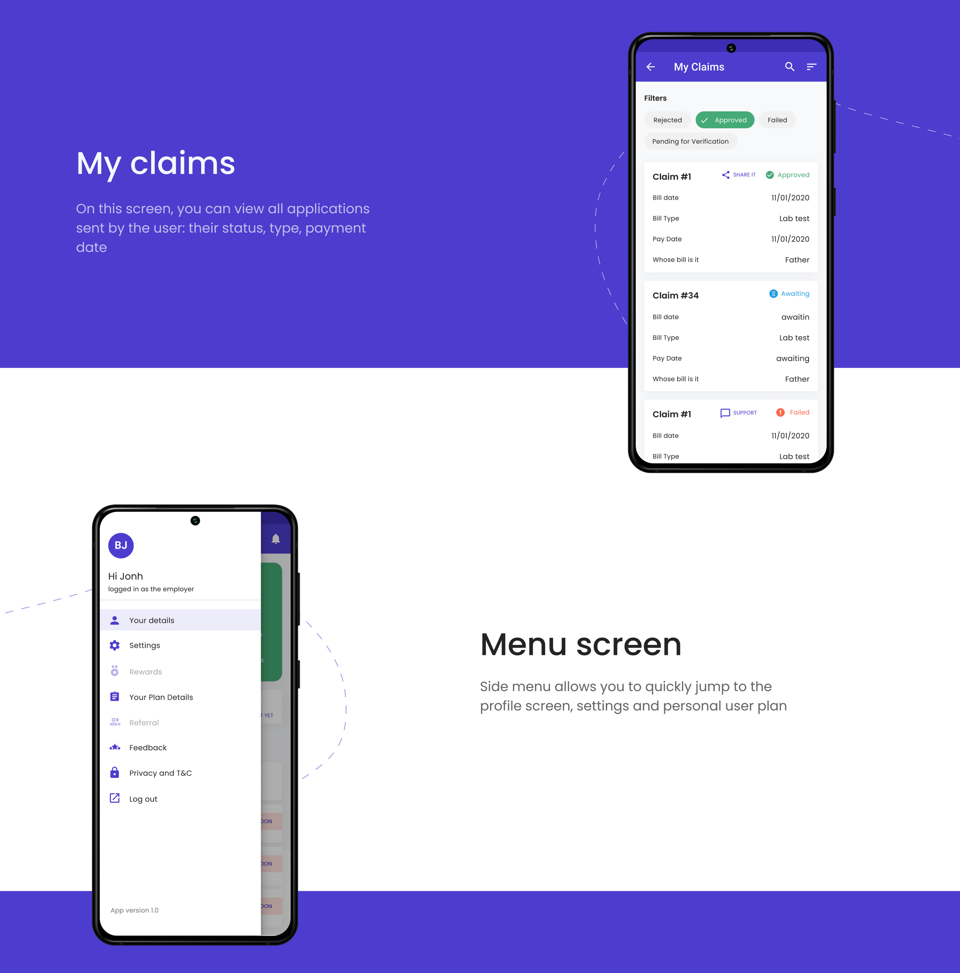 Cover self, mobile app — Изображение №6 — Интерфейсы на Dprofile
