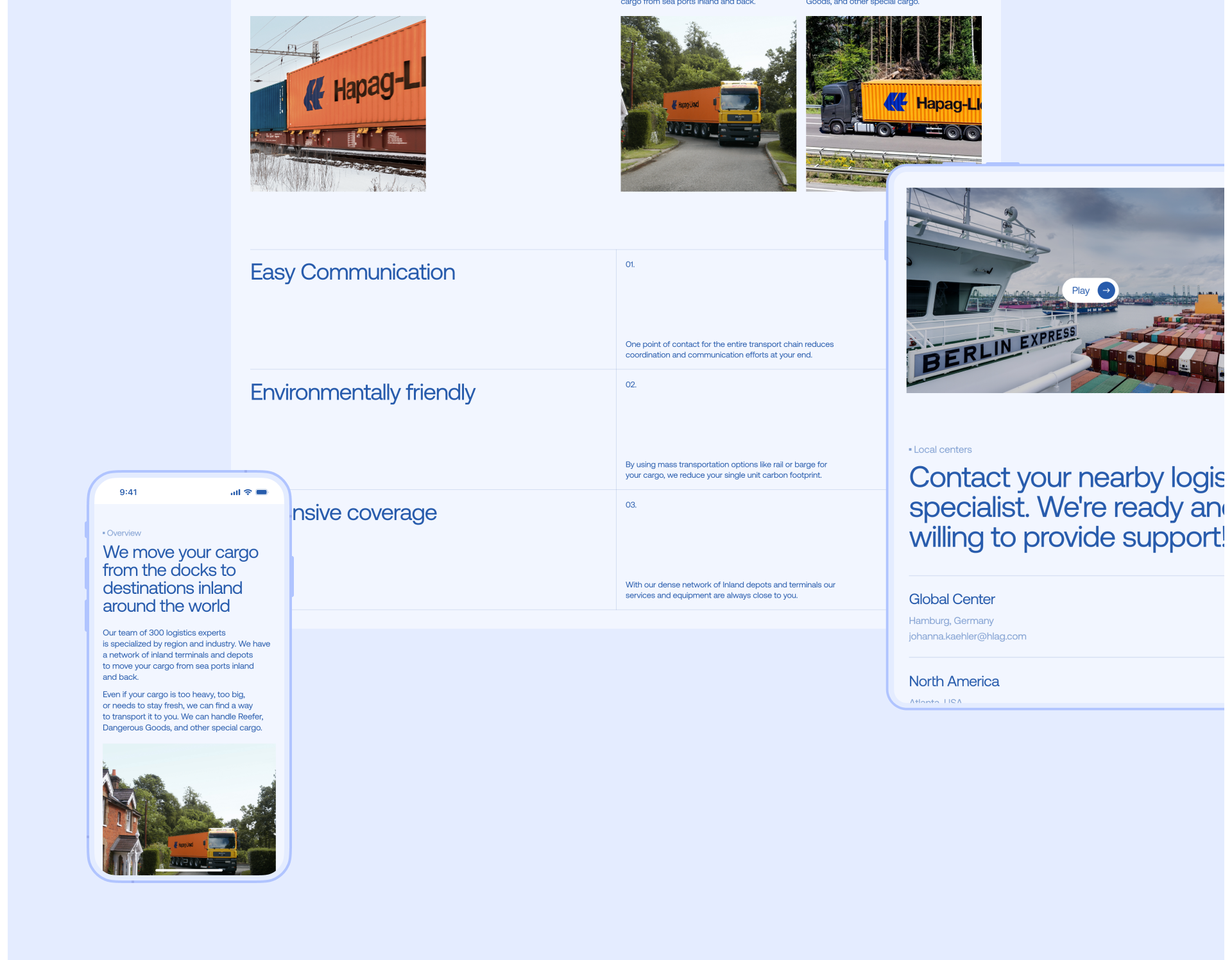 Hapag-Lloyd AG — Изображение №14 — Интерфейсы, Брендинг на Dprofile