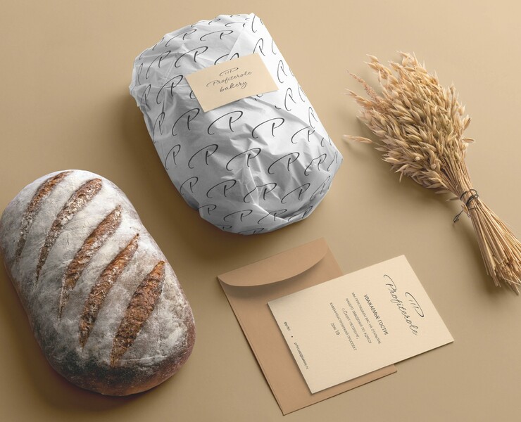 Profiterole | Кофейня — Брендинг, Графика на Dprofile