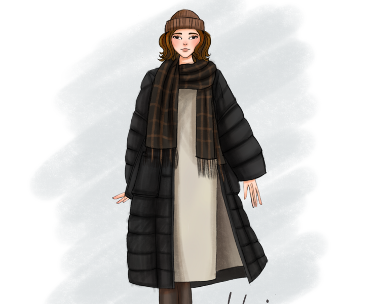 Fashion sketch — Брендинг, Иллюстрация на Dprofile