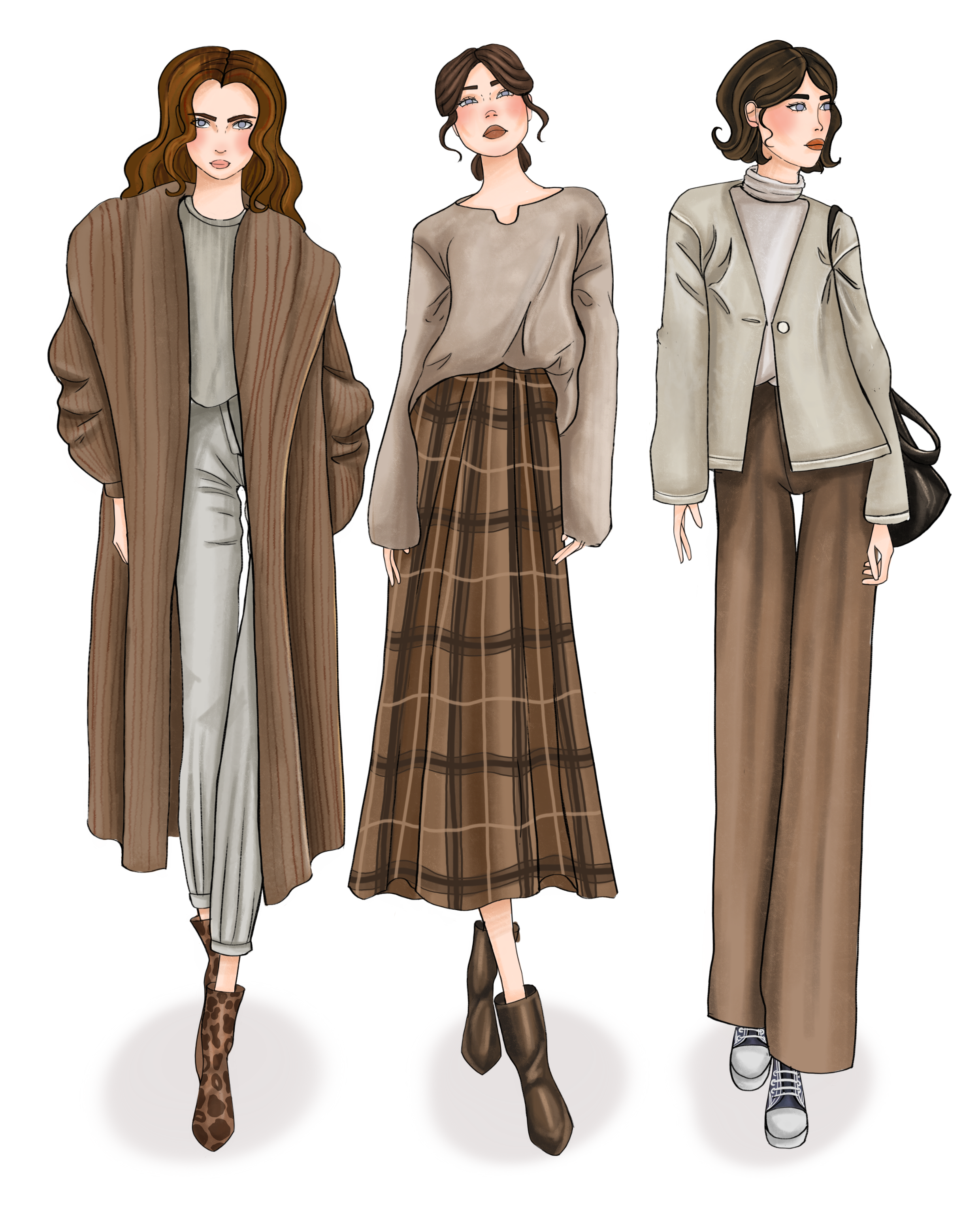 Fashion illustration — Изображение №1 — Иллюстрация, Графика на Dprofile