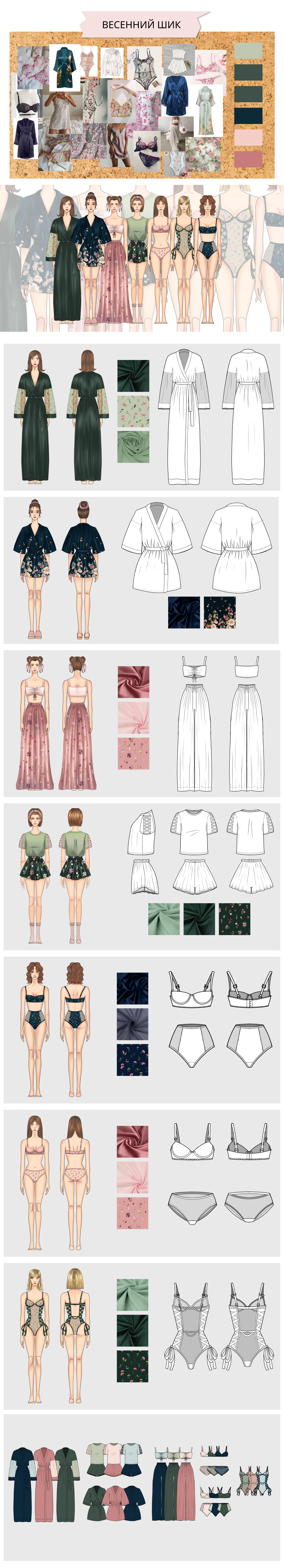 Дизайн нижнего беля (Fashion design ) — Изображение №1 — Брендинг, Иллюстрация на Dprofile