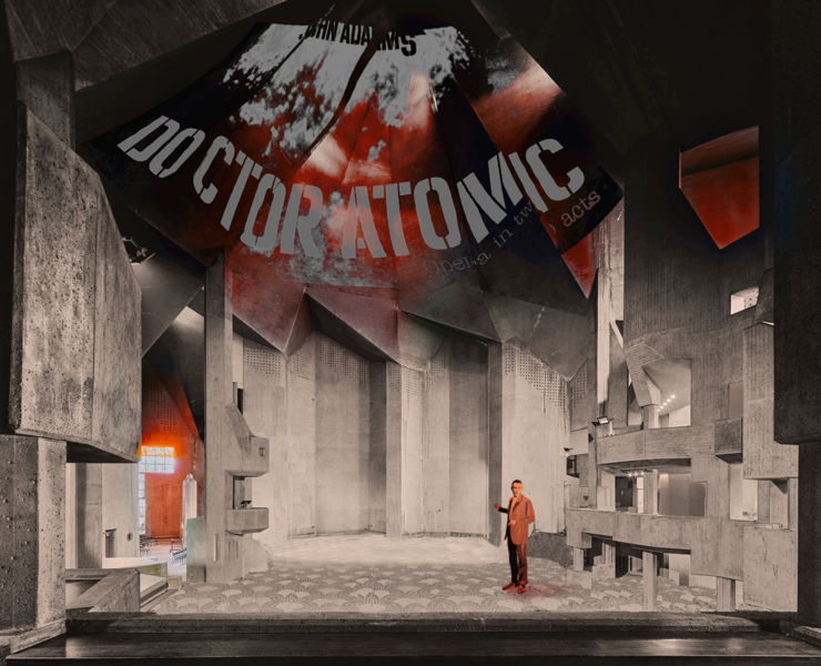Опера "Доктор Атом" — Иллюстрация, Графика на Dprofile