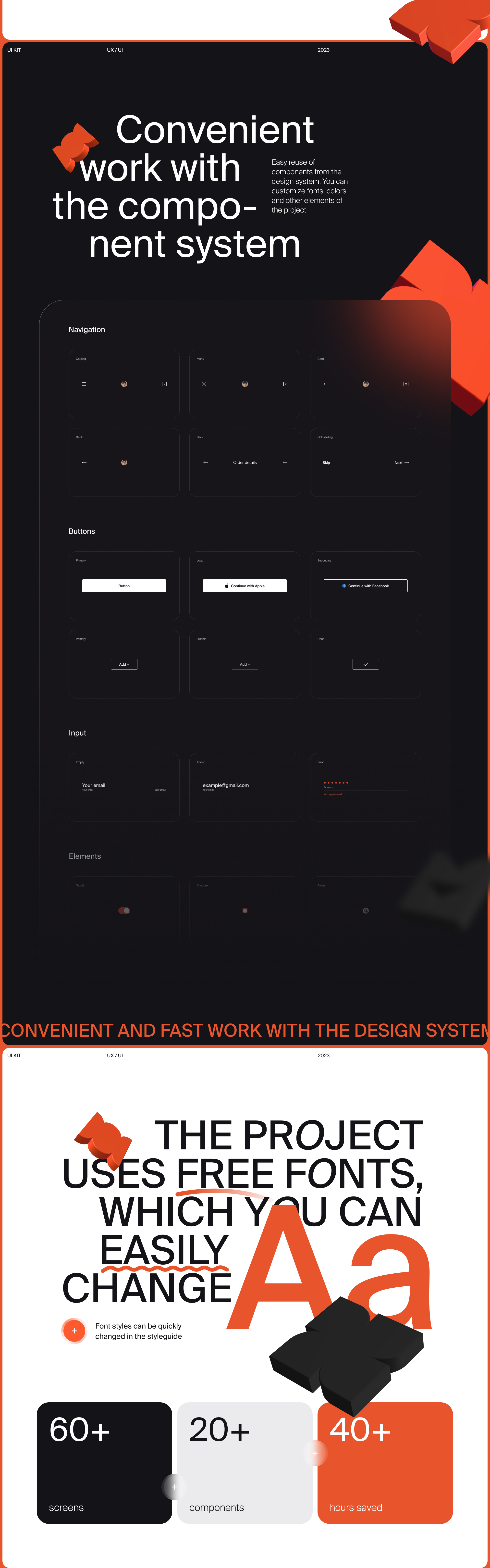 Gate. Mobile App UI-Kit — Изображение №2 — Интерфейсы на Dprofile