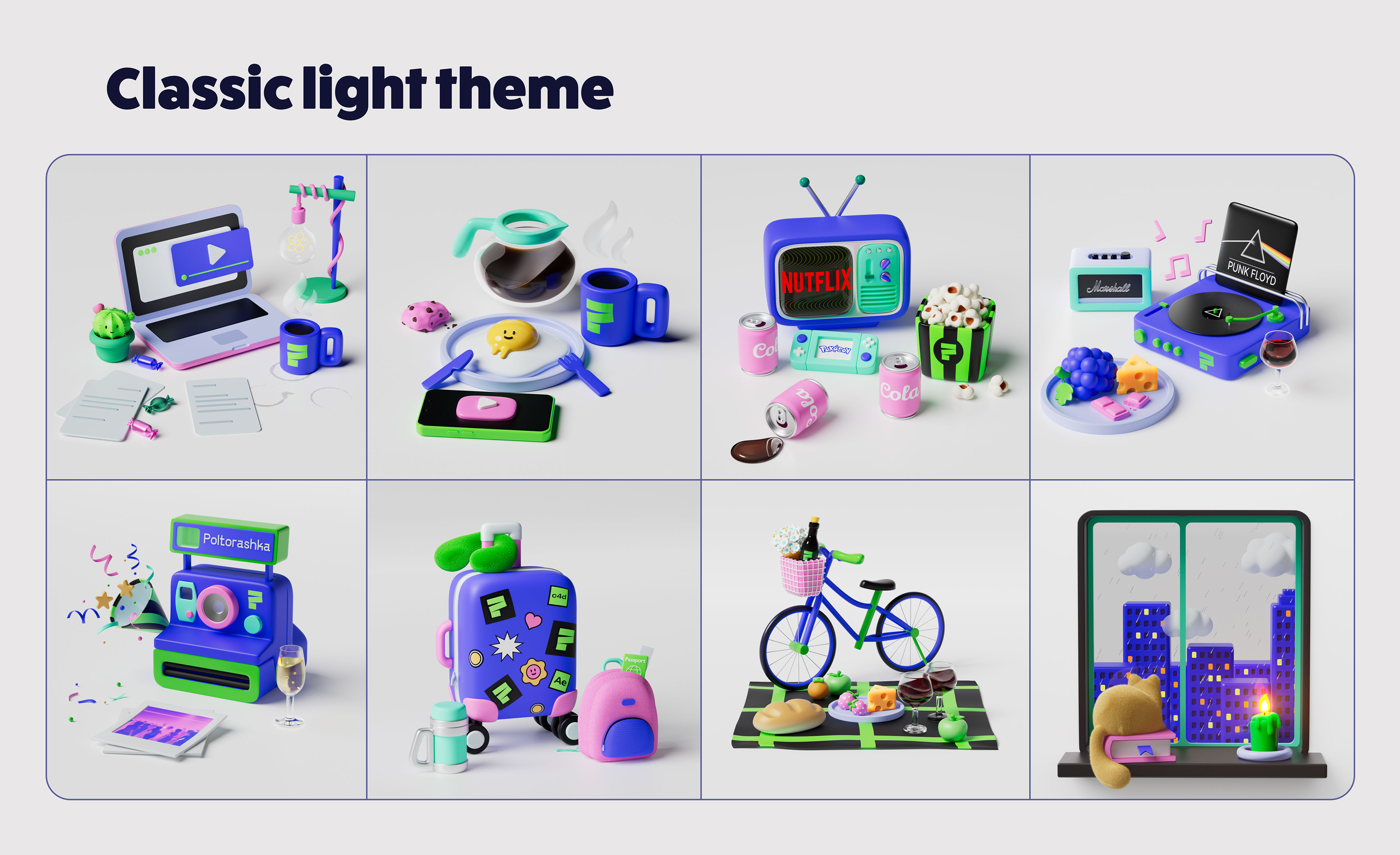 FREE 3D New Year Collection — Изображение №4 — Иллюстрация, Анимация на Dprofile