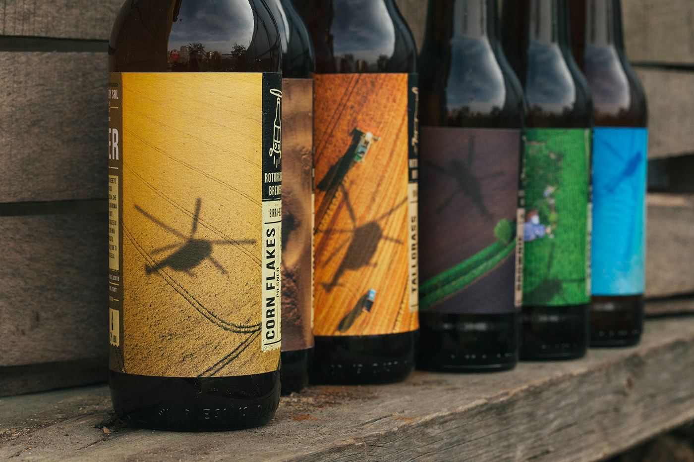 Серия этикеток для пивоварни Rotorcraft Brewery, Италия — Изображение №4 — Брендинг на Dprofile