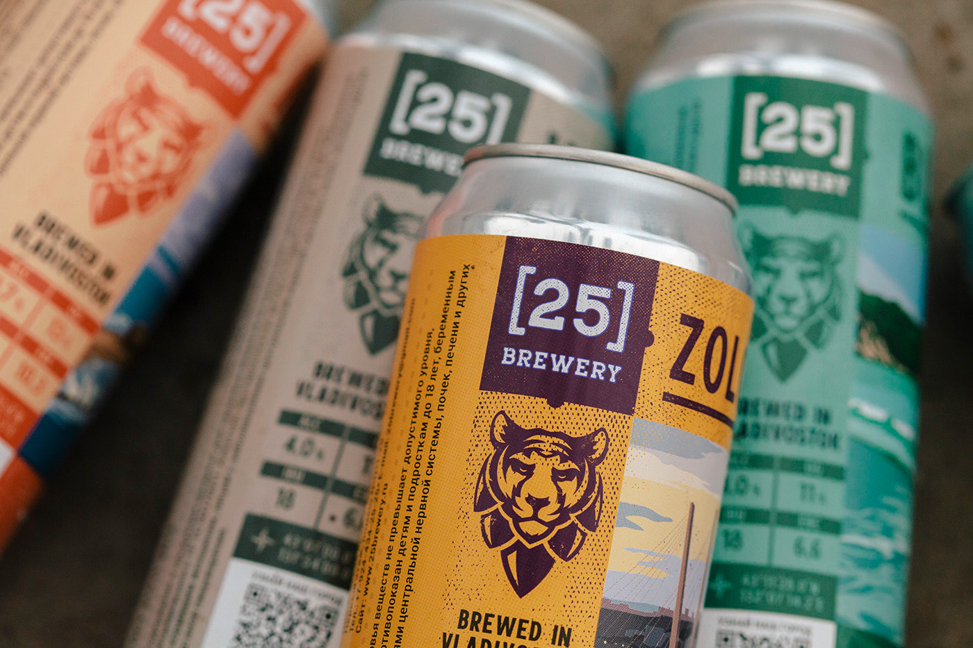 Бренд и серия этикеток пивоварни «25 Brewery» — Изображение №13 — Брендинг на Dprofile