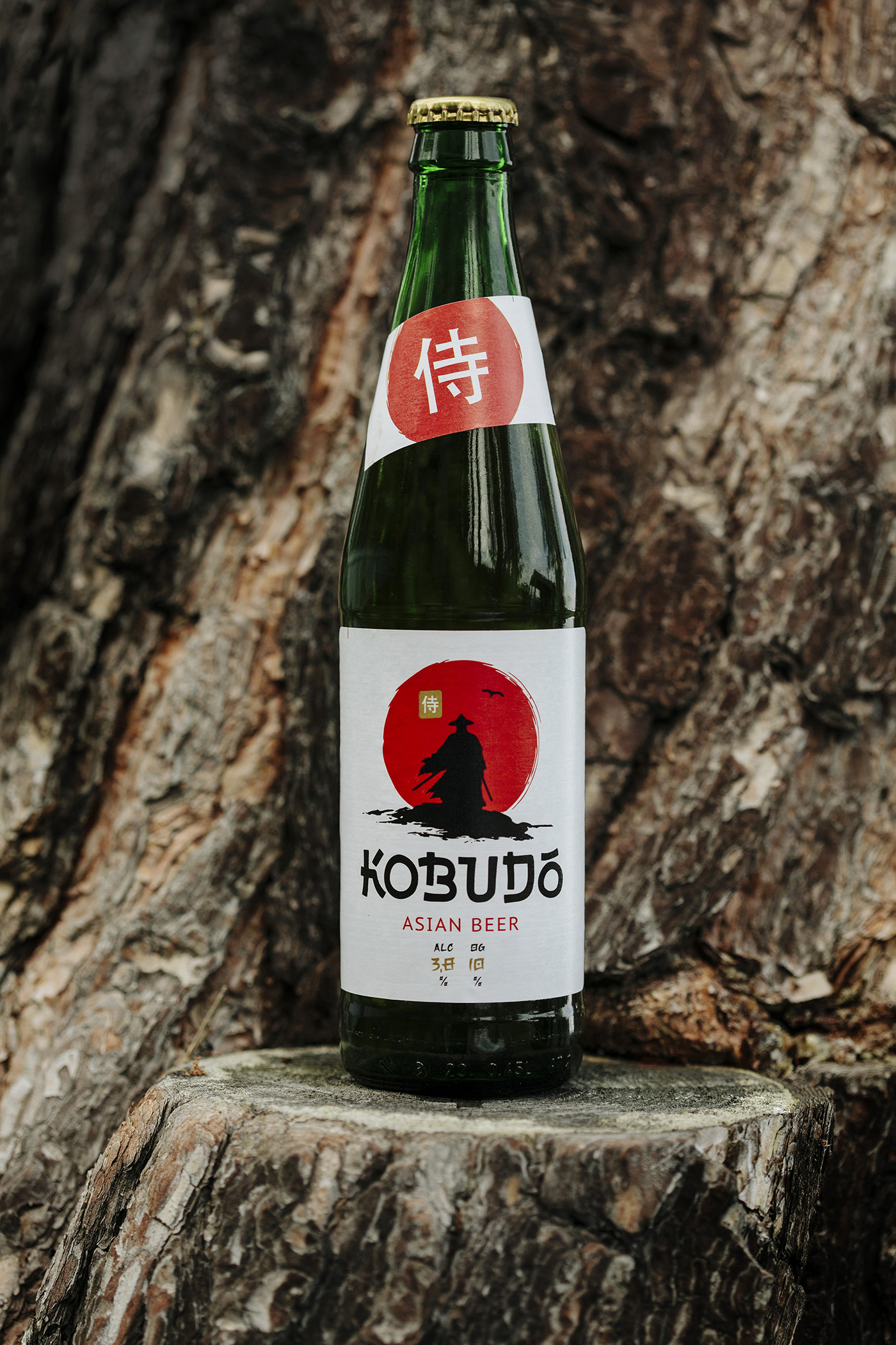 Дизайн этикетки азиатского пива «Kobudo» — Изображение №3 — Брендинг на Dprofile