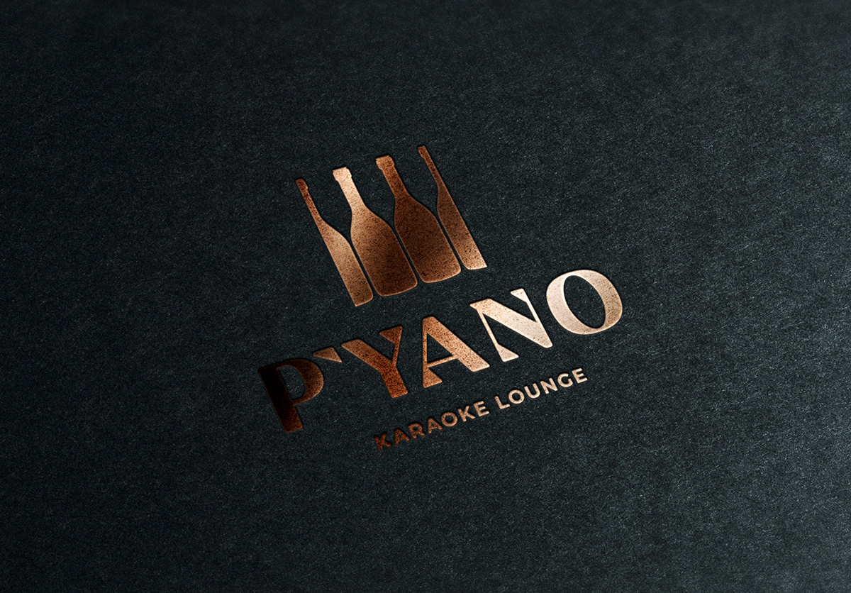 Разработка логотипа P’YANO Караоке Lounge, г. Екатеринбург — Изображение №15 — Брендинг на Dprofile