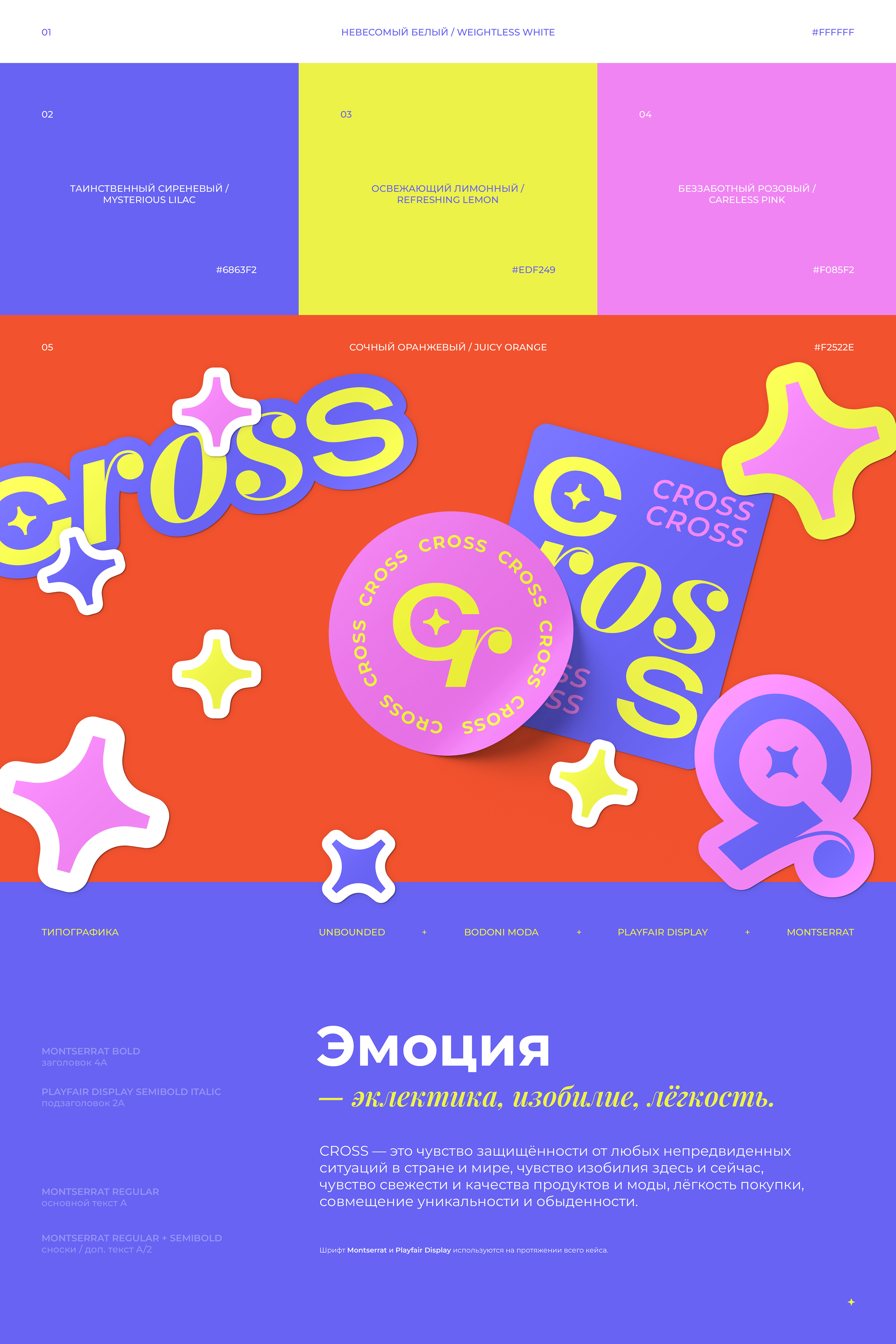 CROSS | маркетплейс | логотип & брендинг — Изображение №6 — Брендинг на Dprofile