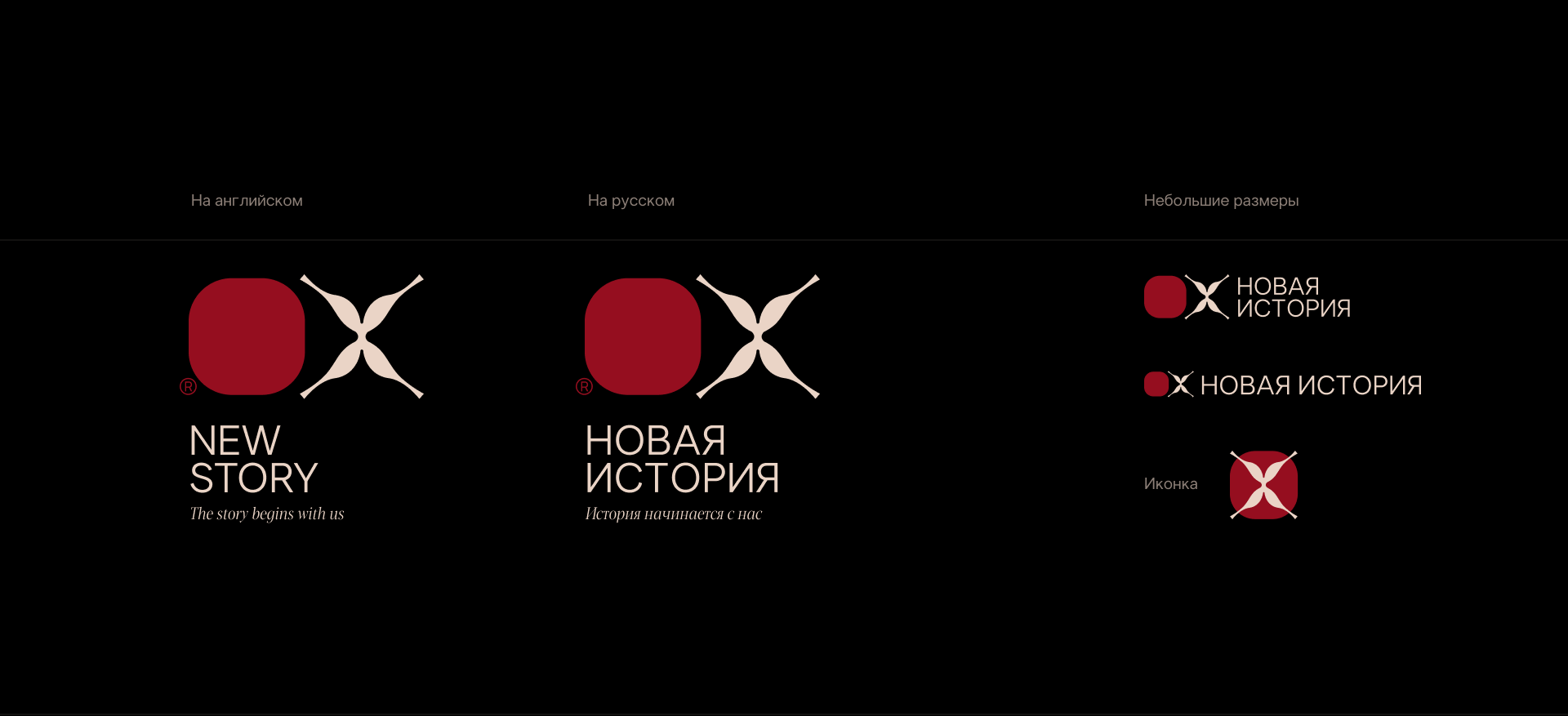 Фирменный стиль «Новая история» — Изображение №7 — Брендинг, Графика на Dprofile