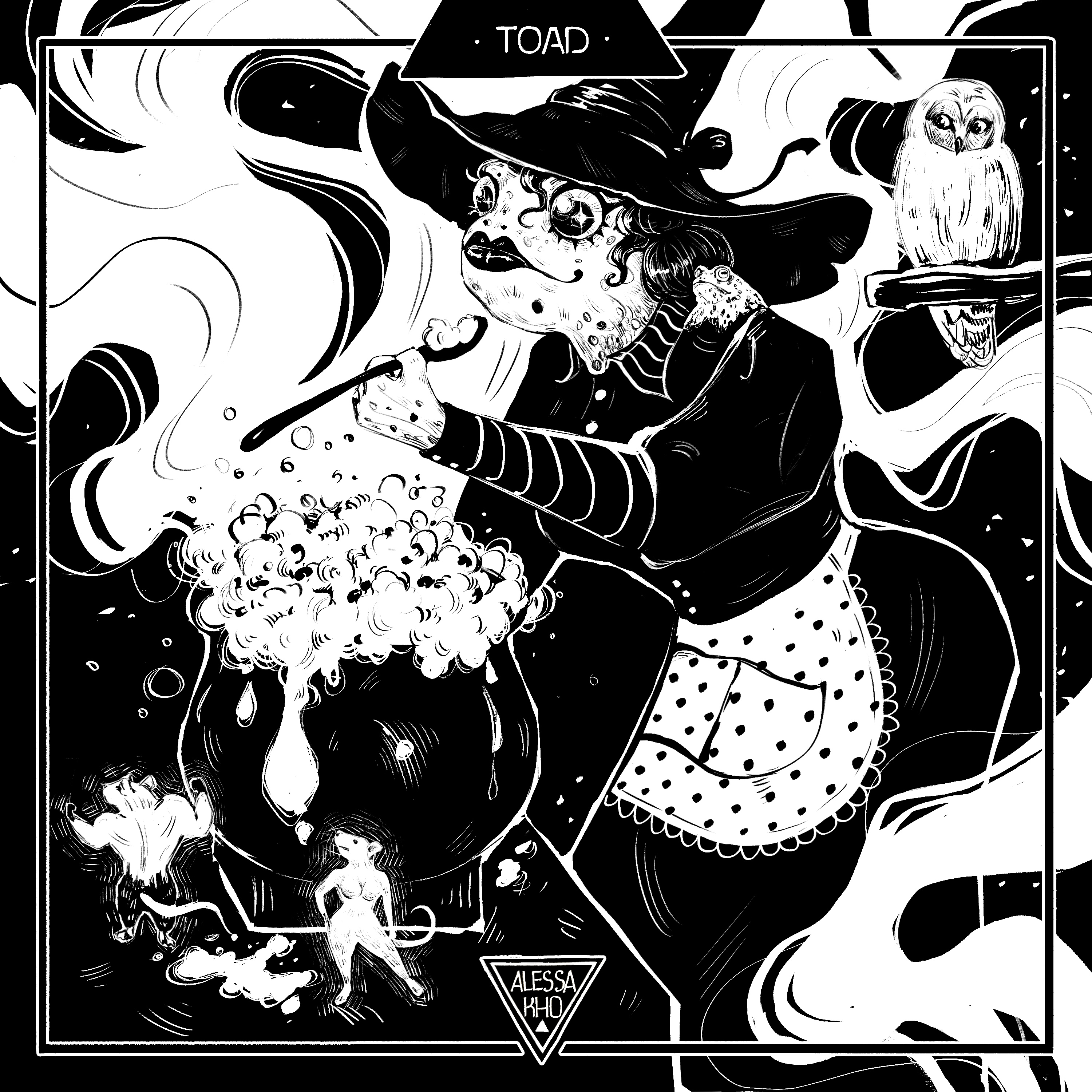 Inktober 2023 — Изображение №8 — Иллюстрация, Графика на Dprofile