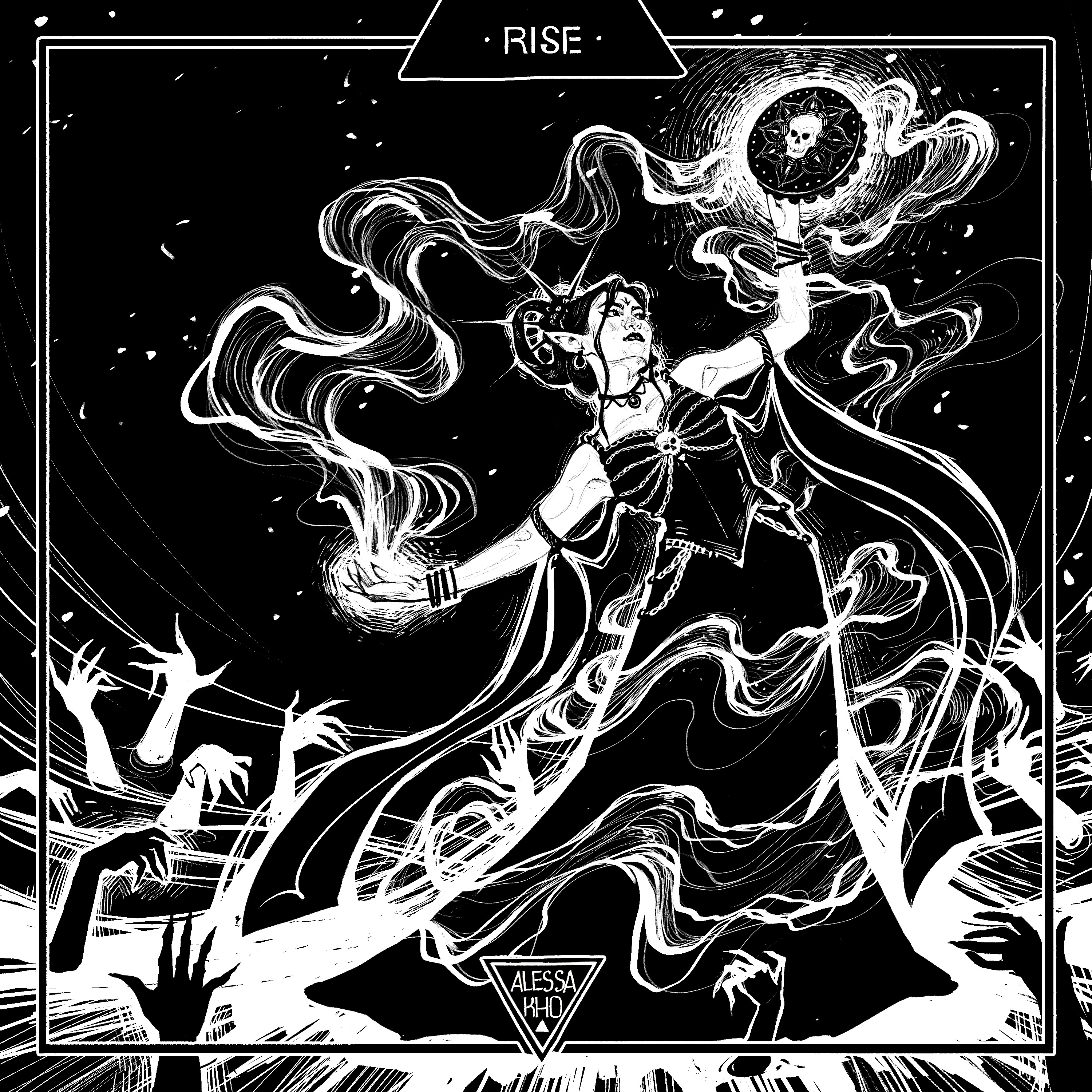 Inktober 2023 — Изображение №13 — Иллюстрация, Графика на Dprofile
