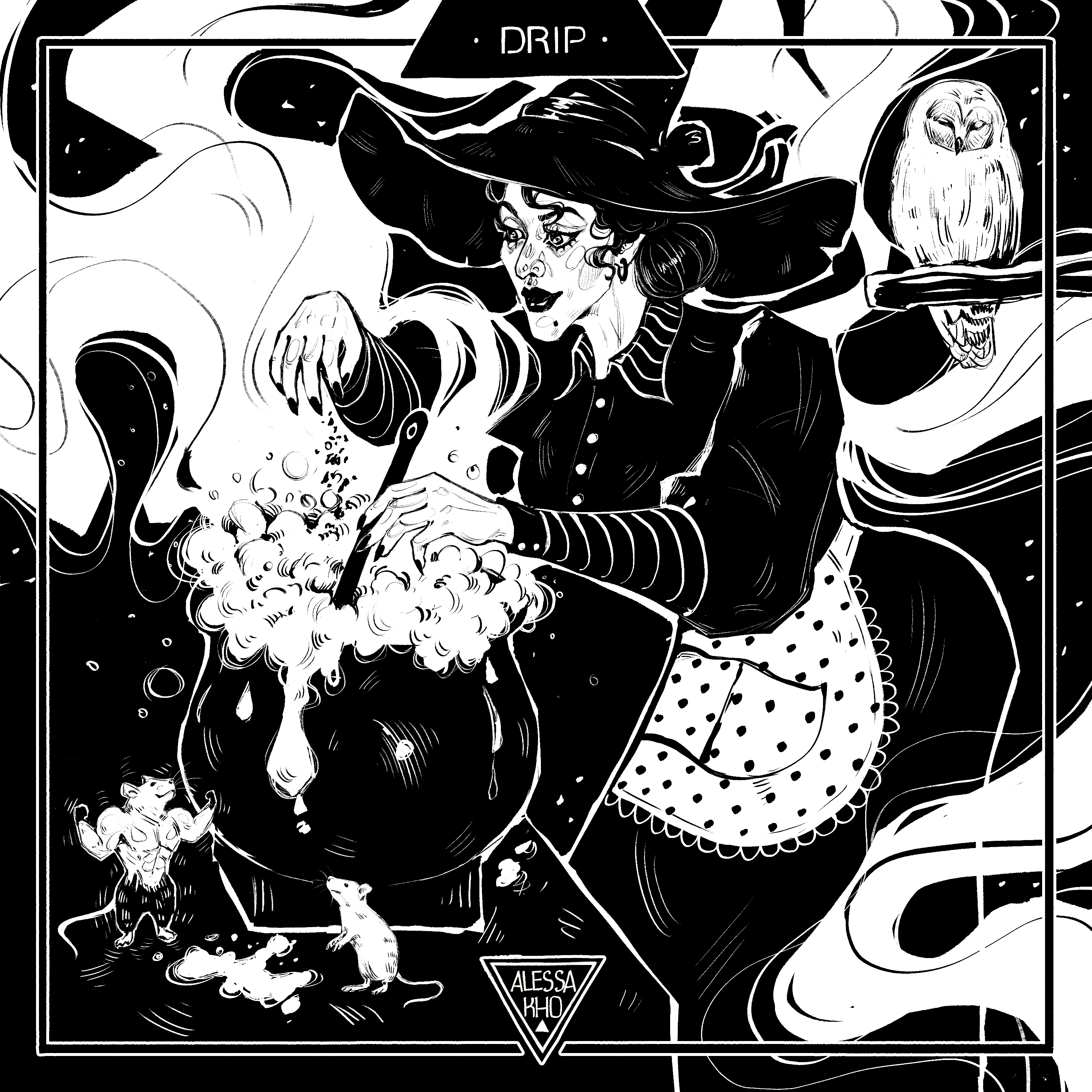 Inktober 2023 — Изображение №7 — Иллюстрация, Графика на Dprofile