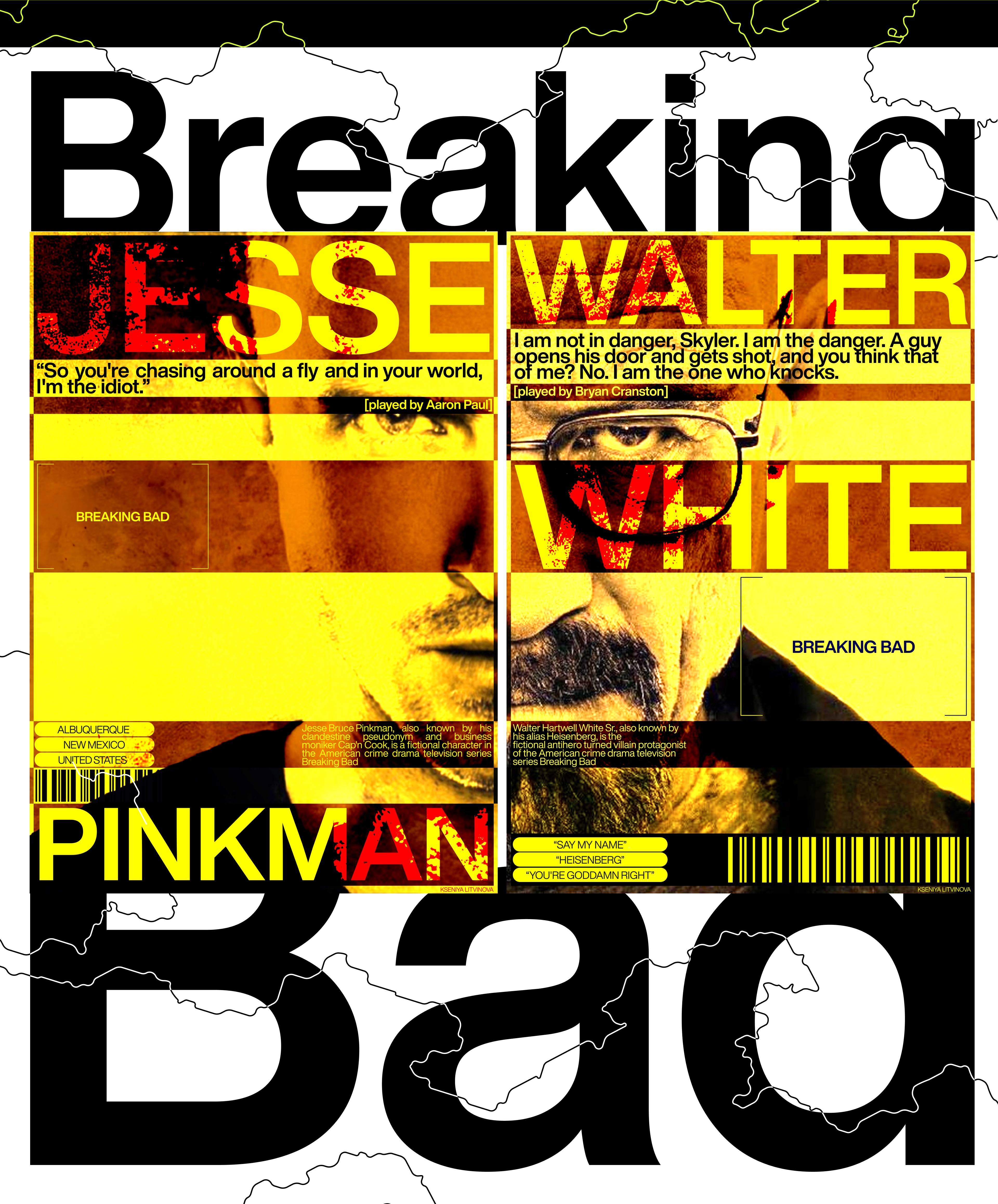 Posters collection|Kasta/Breaking Bad — Изображение №6 — Графика на Dprofile
